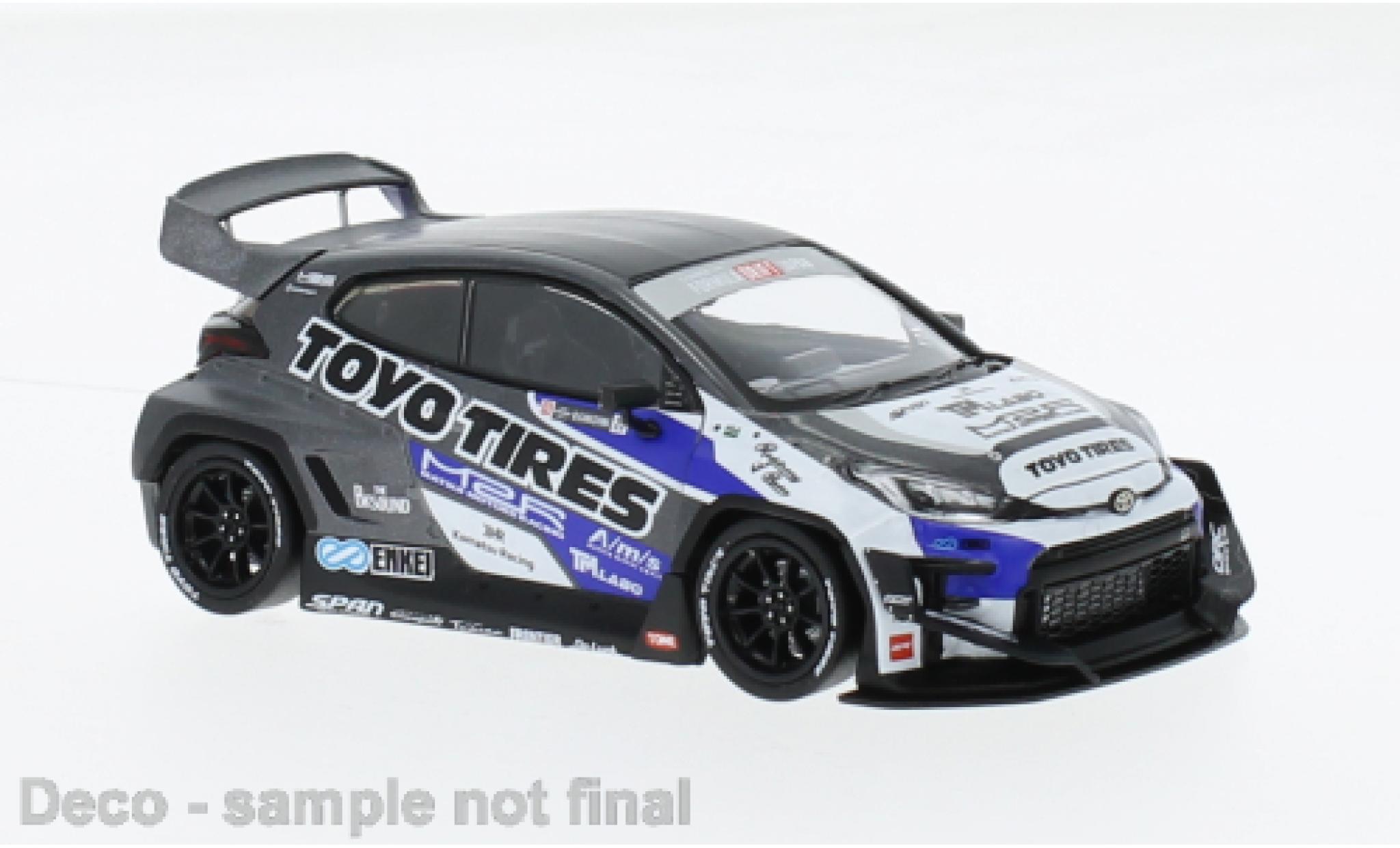 Toyota Yaris 1/43 IXO GR Pandem RHD Toyo Tires diecast model cars