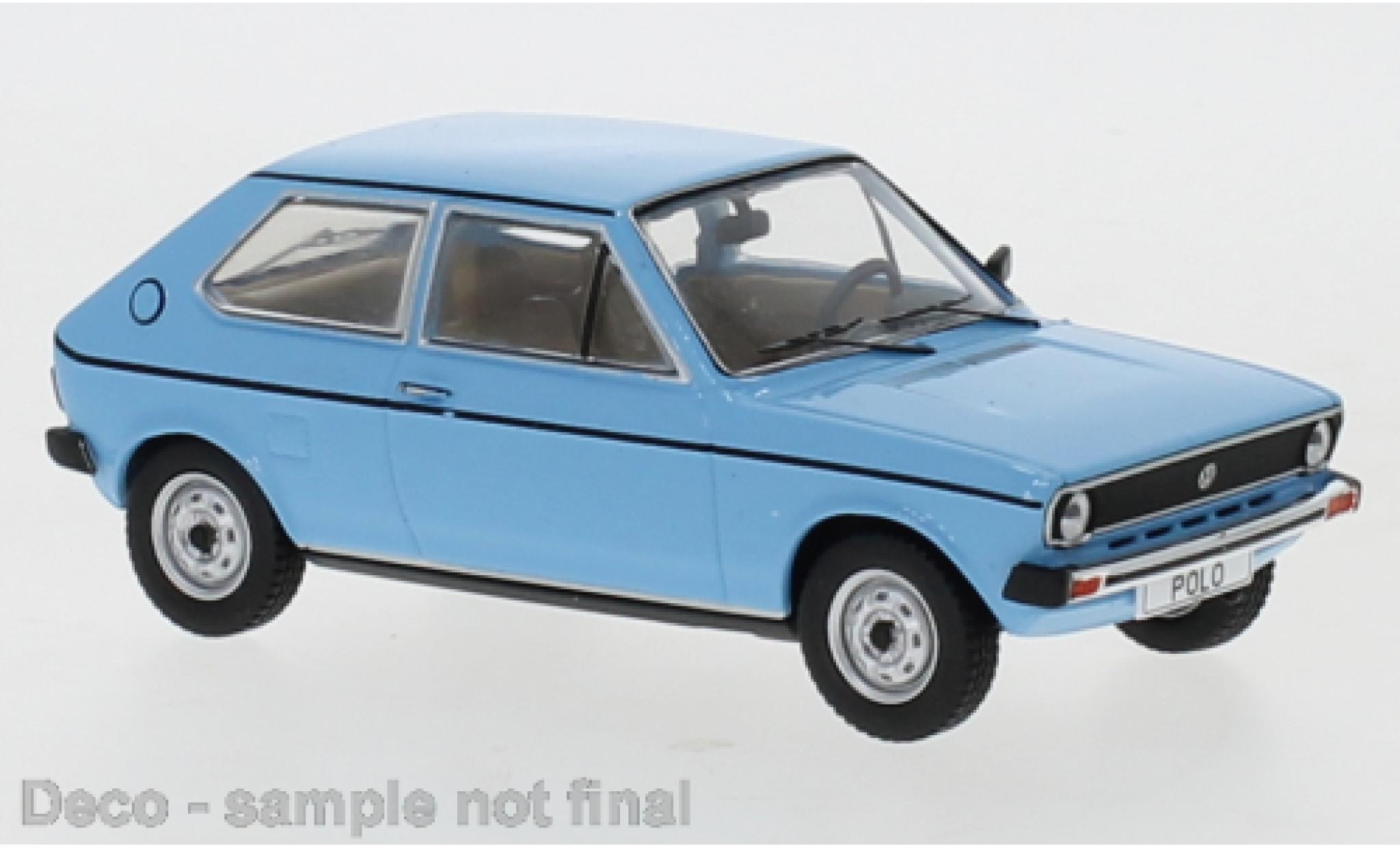 Volkswagen Polo 1/43 IXO (MK I) blue clair 1975 diecast model cars