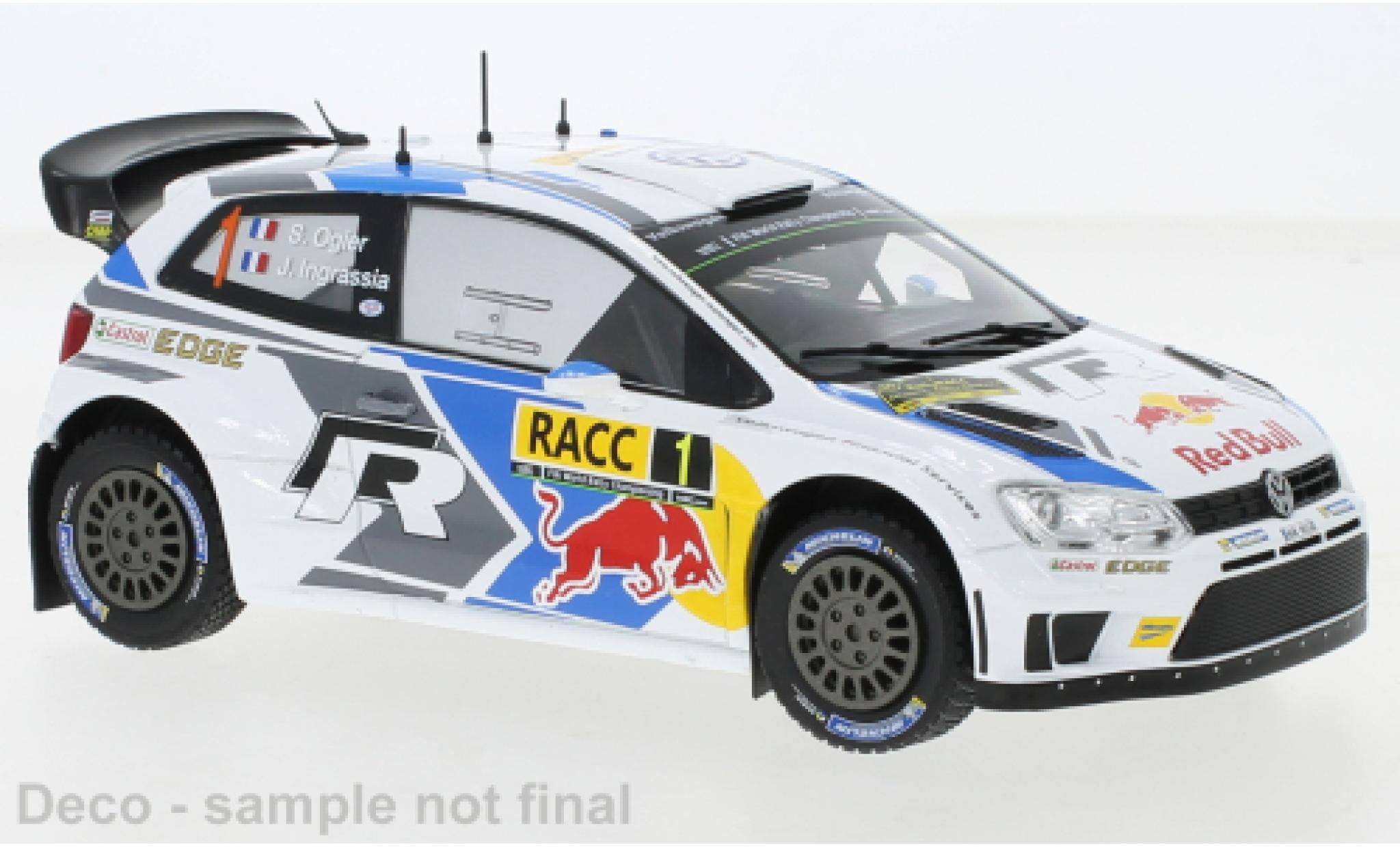 Volkswagen Polo 1/24 IXO R No.1 Rally WM 2014 diecast model cars