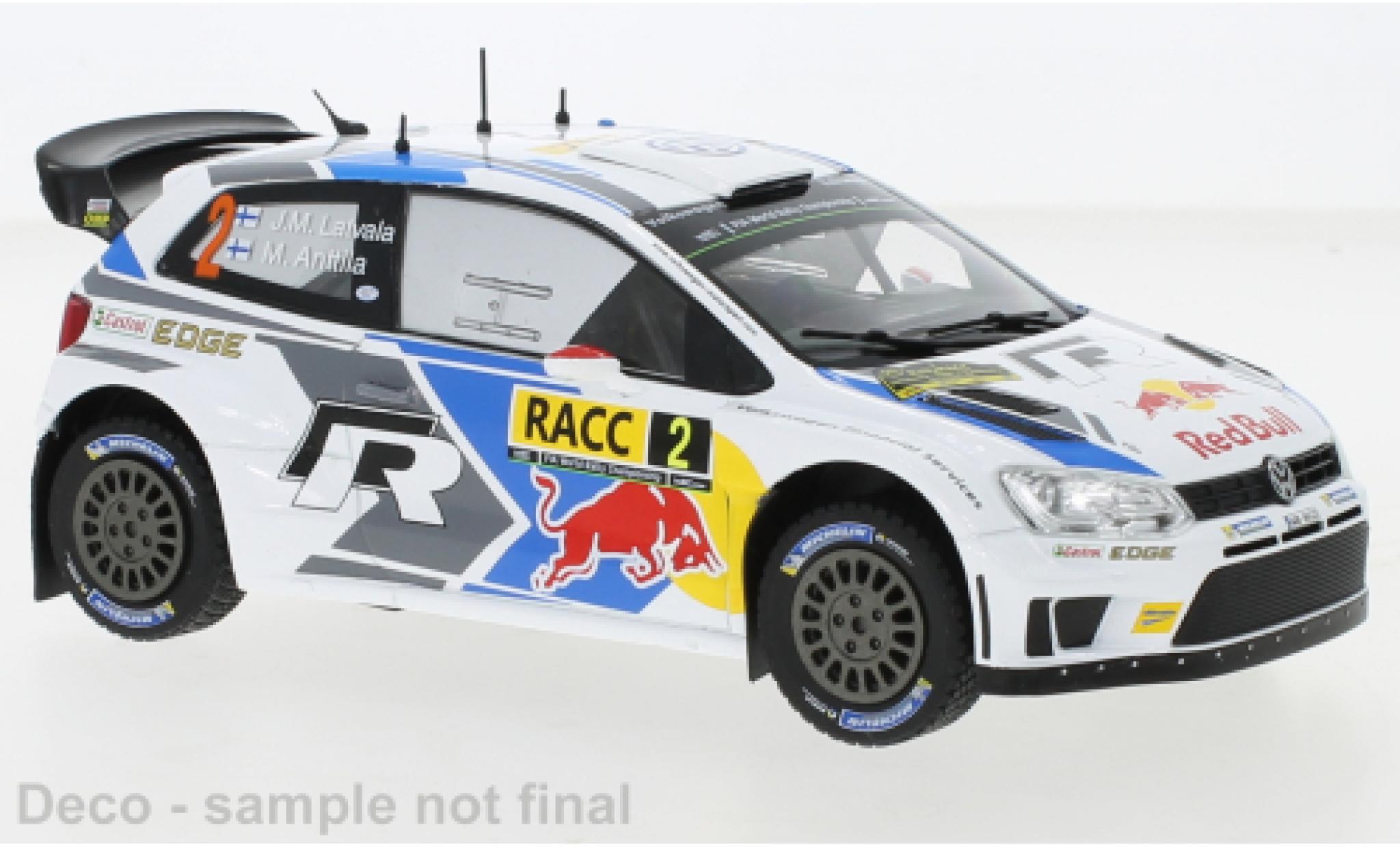 Volkswagen Polo 1/24 IXO R No.2 Rally WM 2014 diecast model cars
