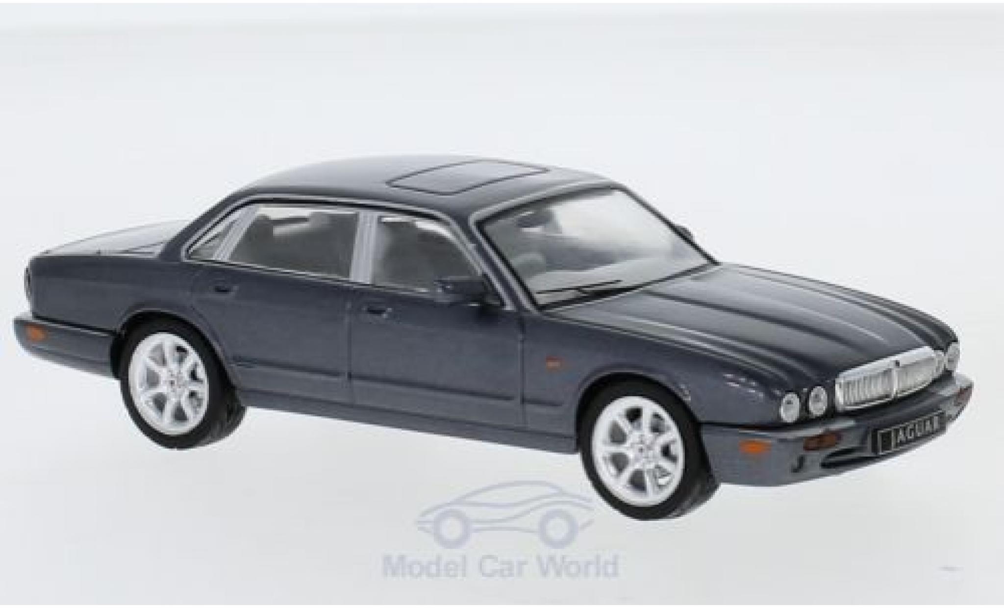 Jaguar XJ 1/43 IXO 8 (X308) metallic grey RHD 1998 diecast model cars