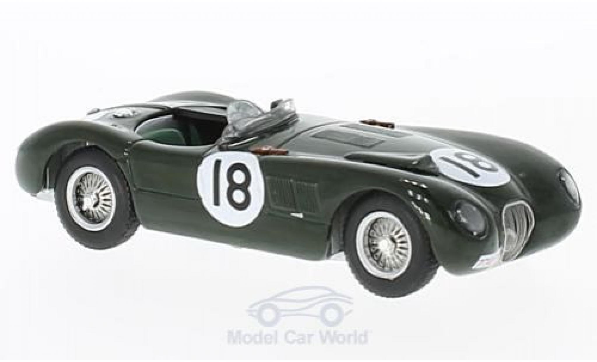 Jaguar XK 8 1/43 IXO 120C RHD No.18 24h Le Mans 1953 T.Bolt/D.Hamilton diecast model cars
