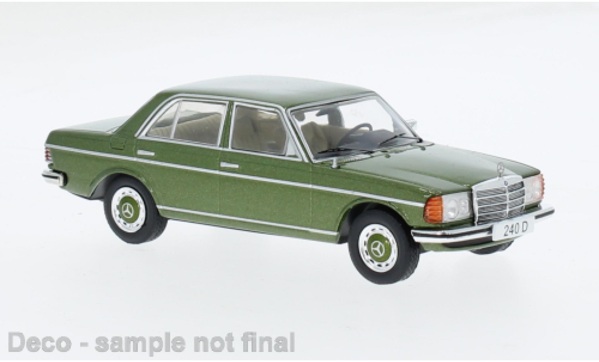 Mercedes 240 1/43 IXO D (W123) metallise green 1976 1:43 diecast model cars