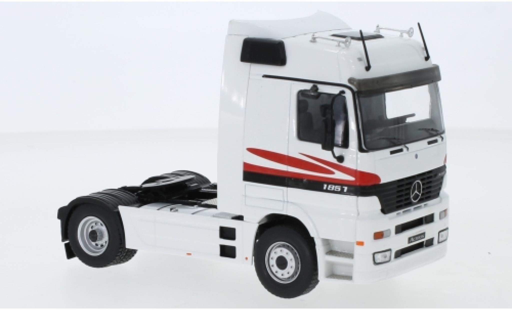 Mercedes Actros 1/43 IXO MP1 white/Dekor 1995 diecast model cars