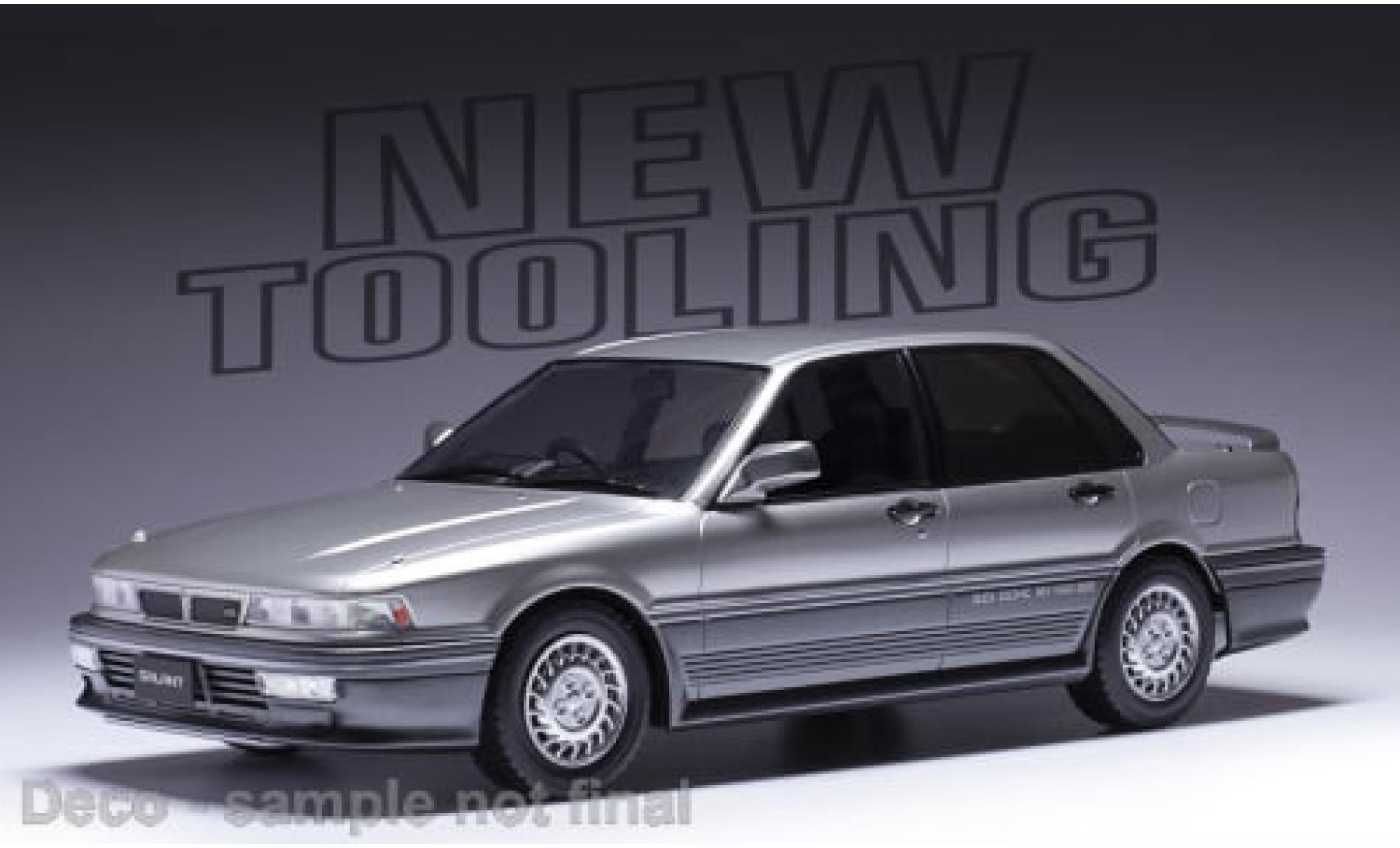 Mitsubishi Galant 1/18 IXO VR-4 silver 1987 1:18 diecast model cars