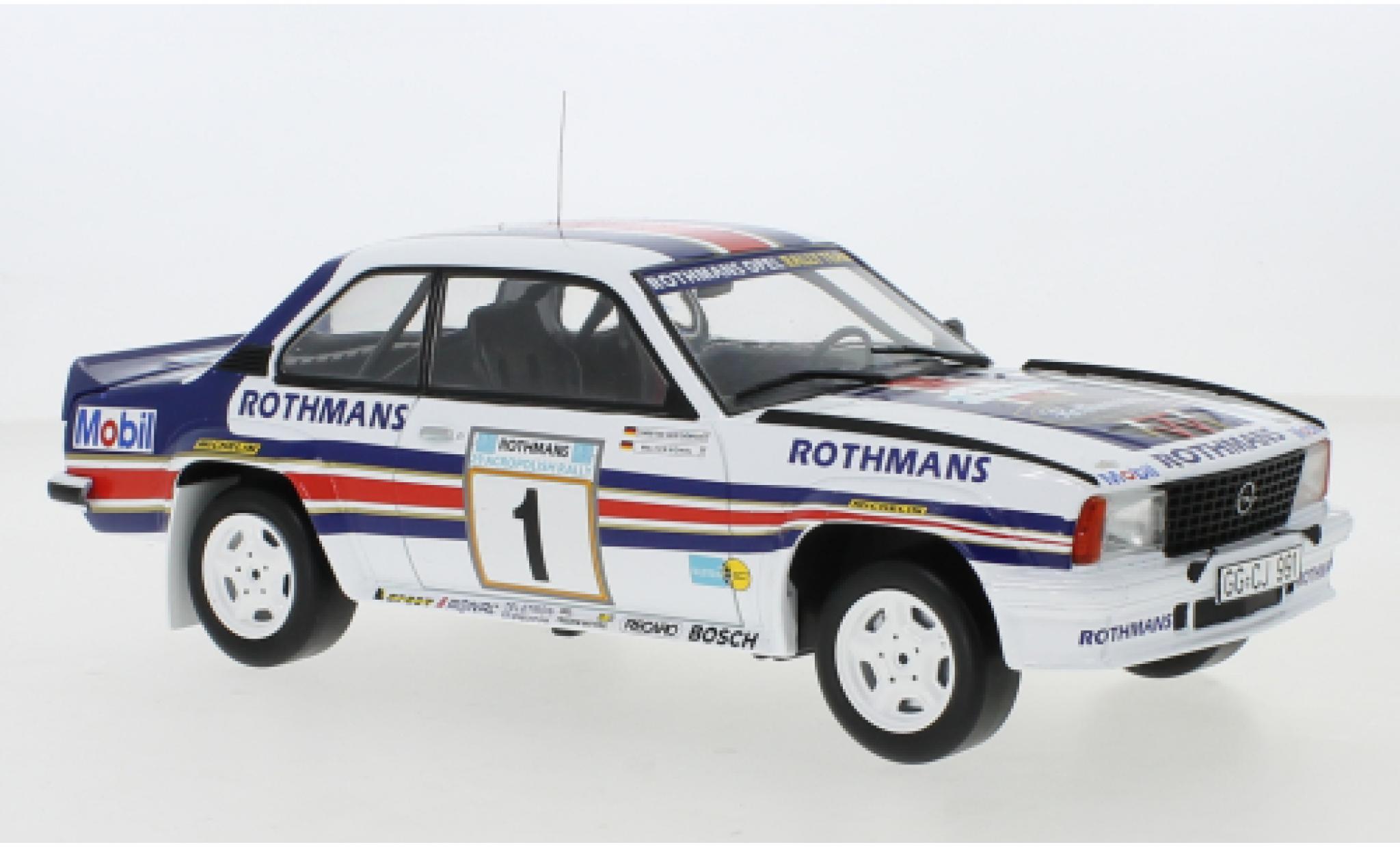 Opel Ascona 1/18 IXO B 400 No.1 Rally Acropolis 1982 W.R&ouml;hrl/C.Geistd&ouml;rfer diecast model cars