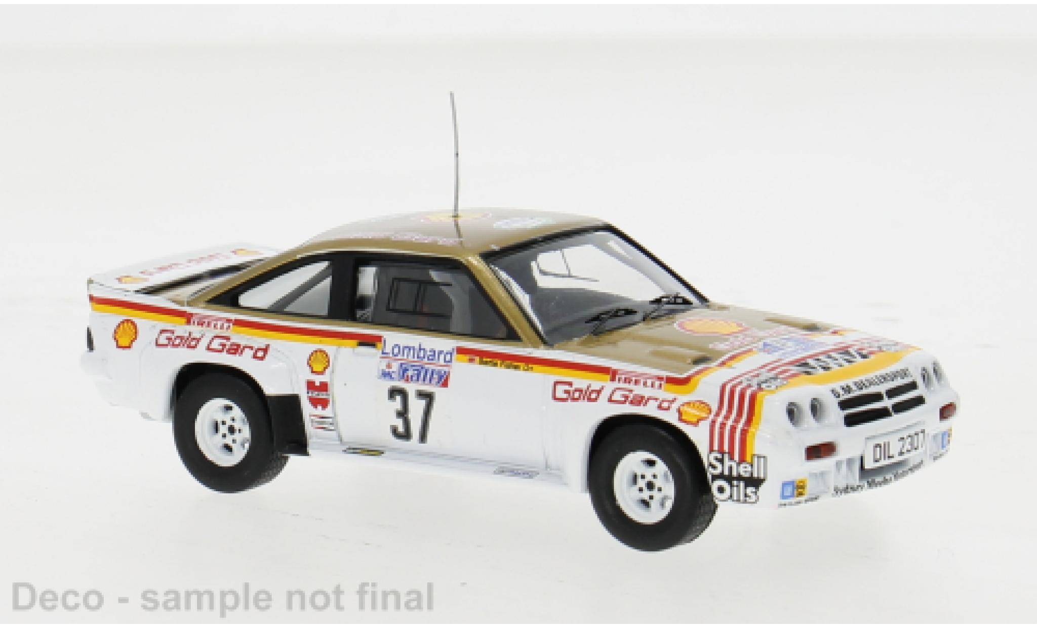 Opel Manta 1/43 IXO 400 No.10 RAC Rally 1984 1:43 diecast model cars