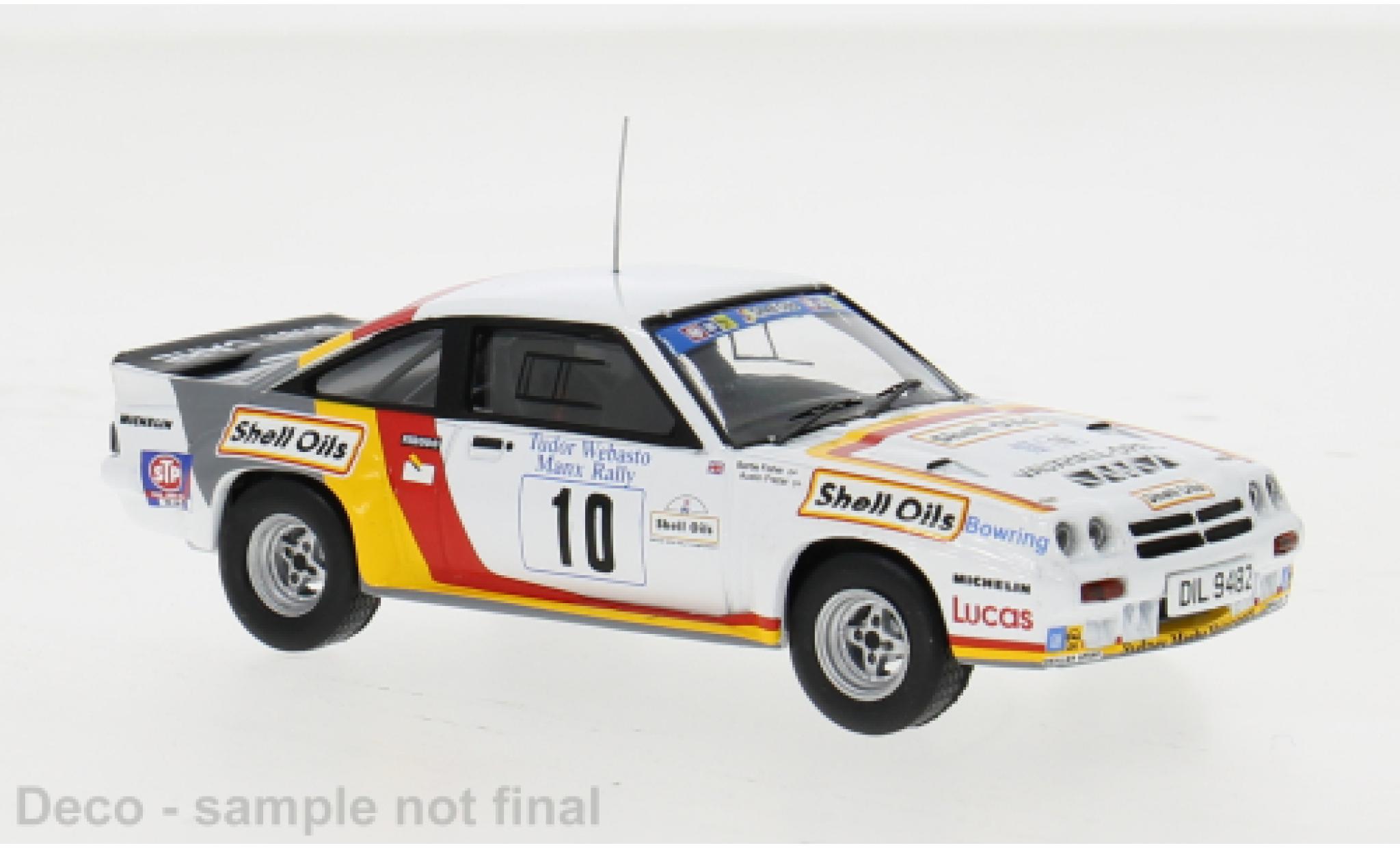Opel Manta 1/43 IXO 400 No.10 Rally Manx 1985 1:43 diecast model cars