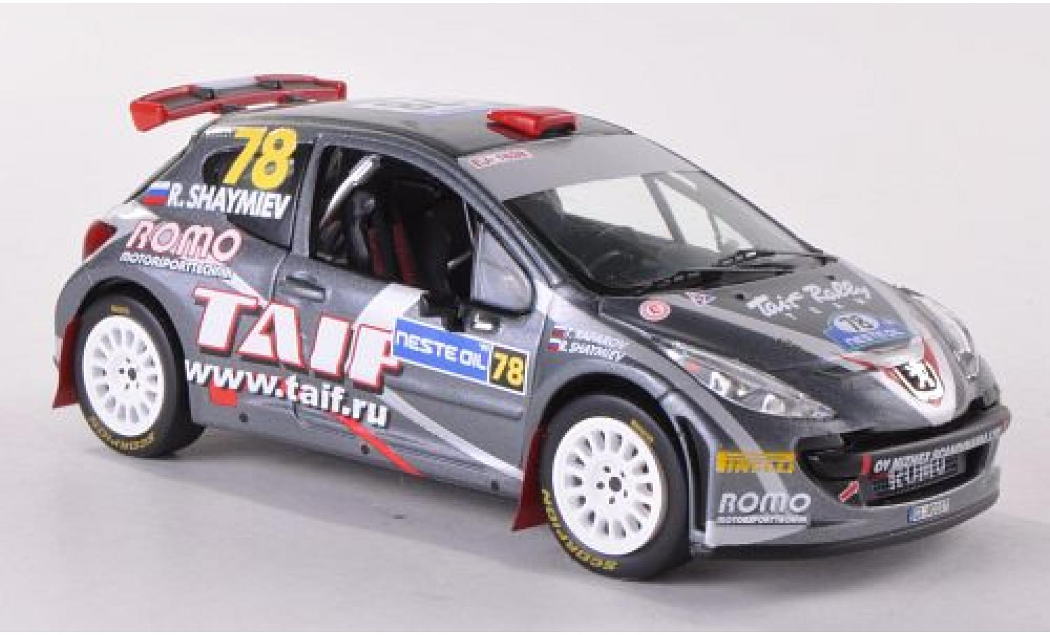Peugeot 207 1/43 IXO S2000 No.78 Romo Rally Finnland 2009 diecast model cars
