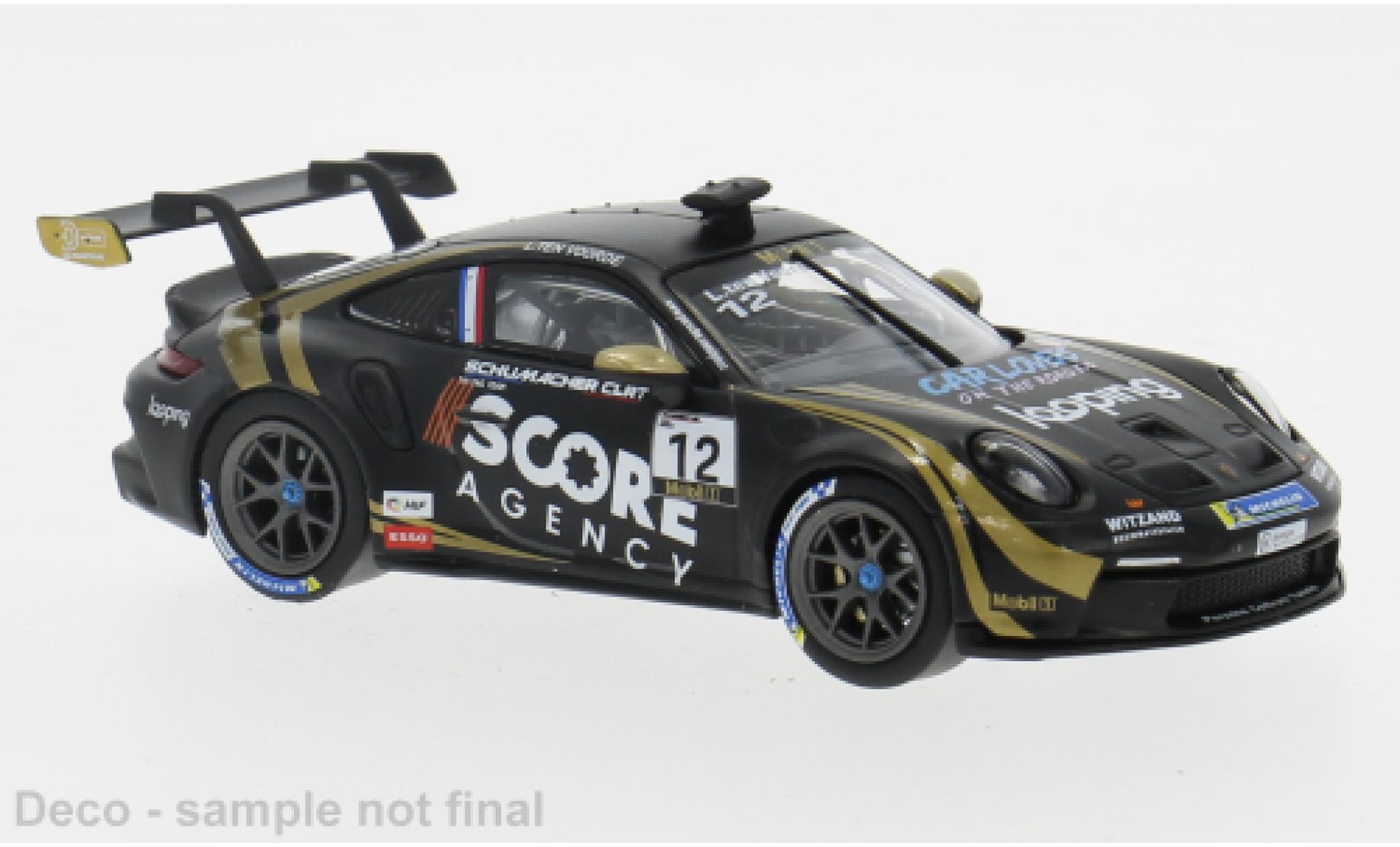 Porsche 992 GT3 1/43 IXO 911 Cup  Cup Monaco GP 2024 #12 1:43 diecast model cars