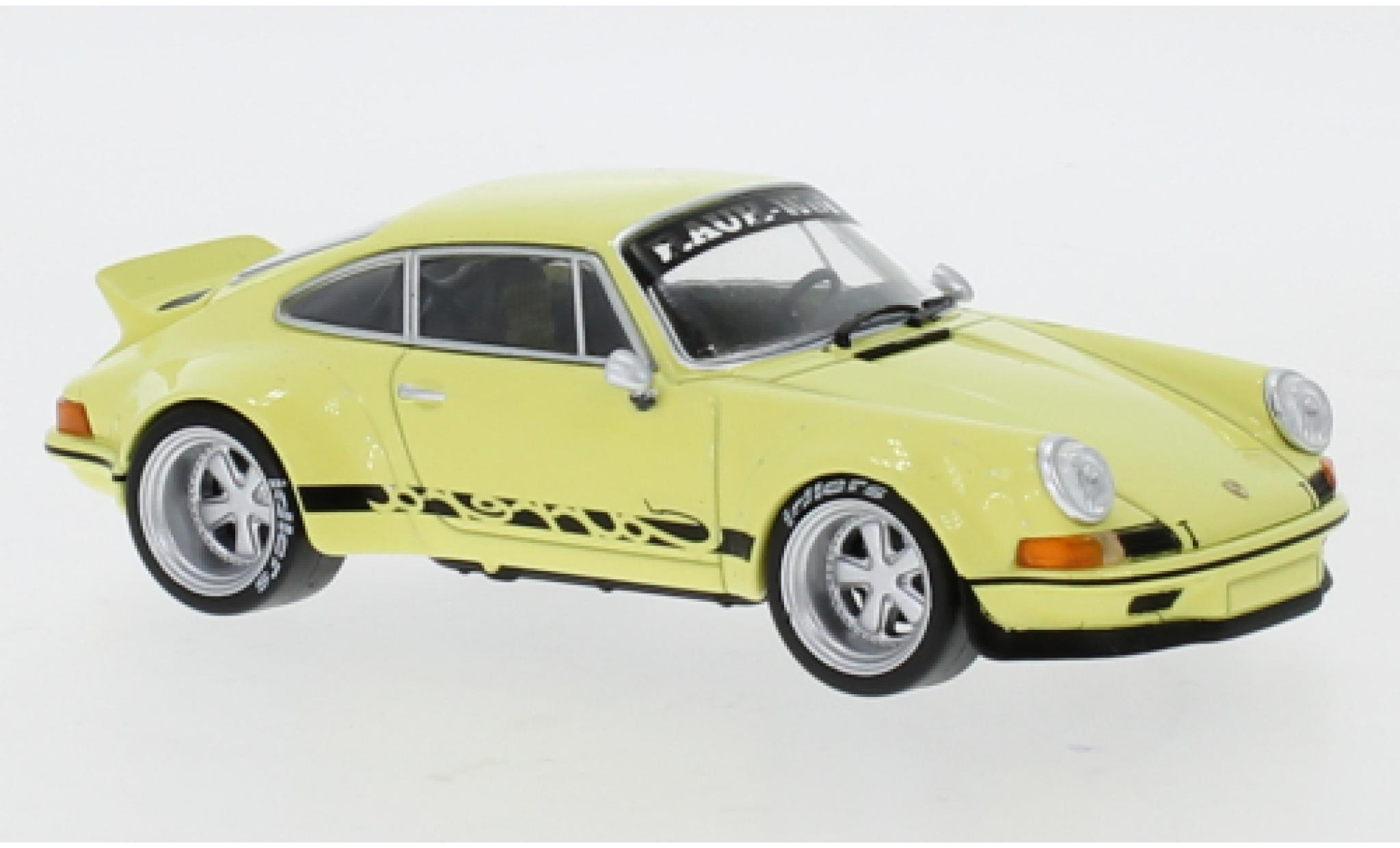Porsche 911 1/43 IXO RWB yellow diecast model cars