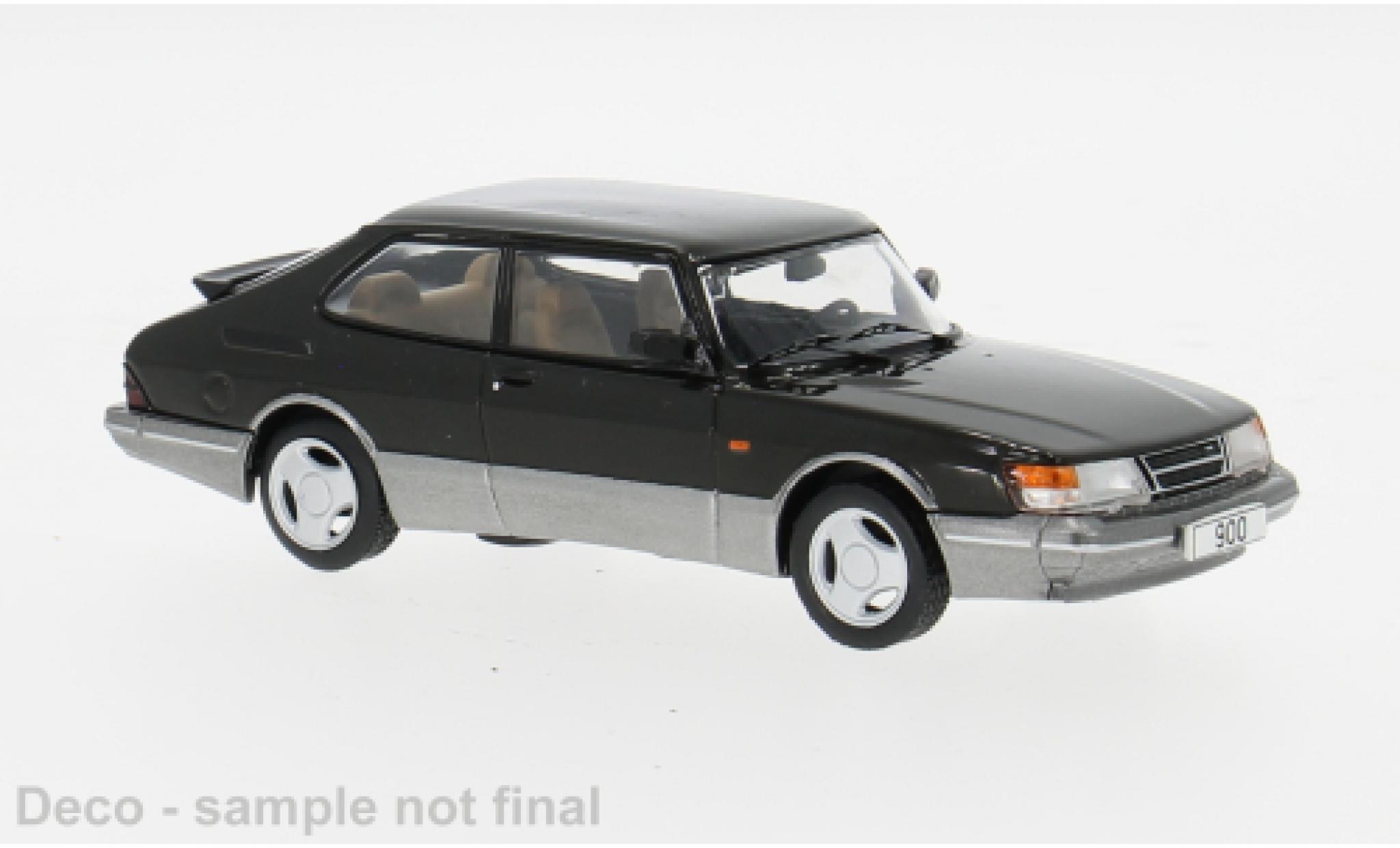 Saab 900 1/43 IXO Turbo black 1988 1:43 diecast model cars