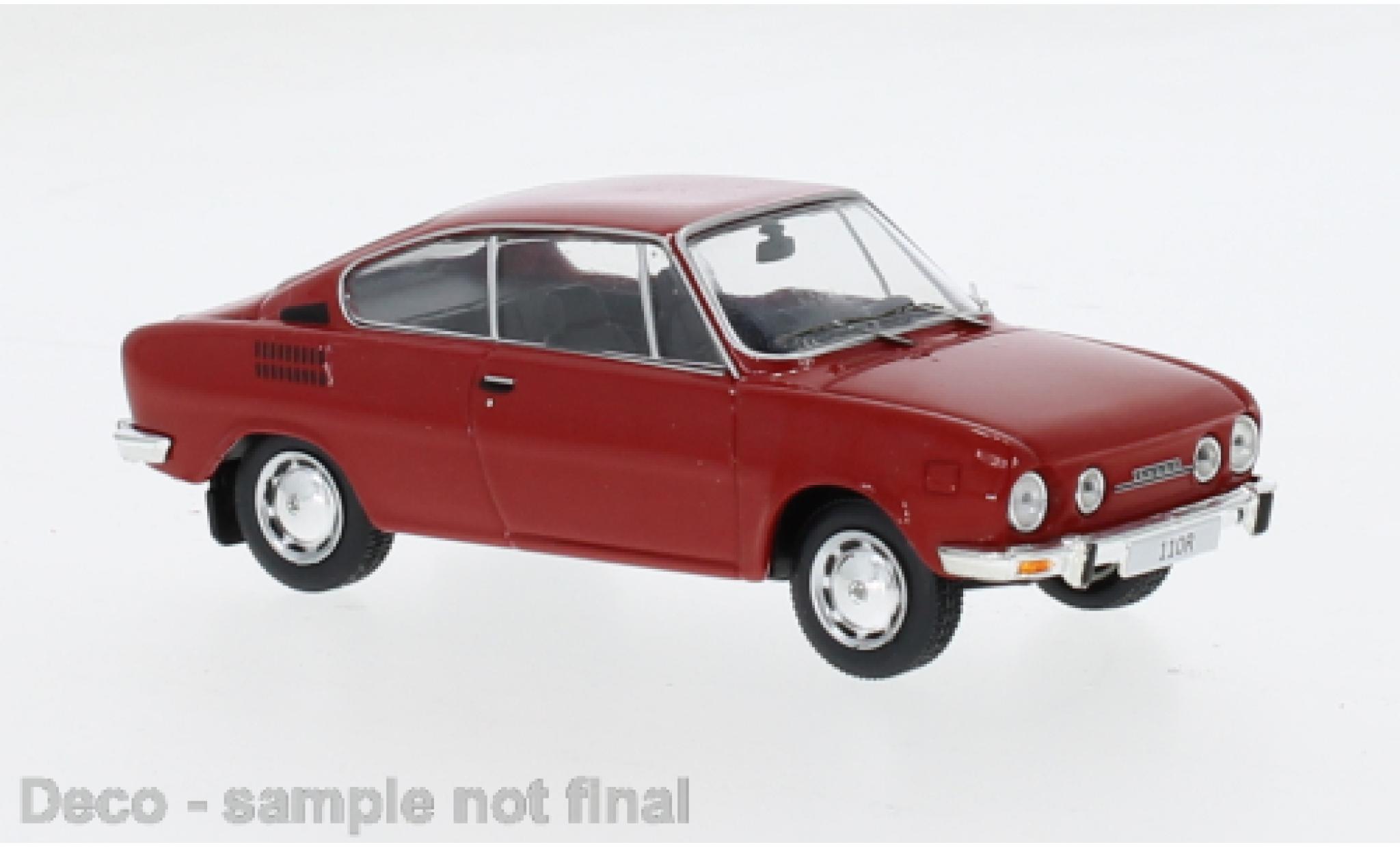 Skoda 110 1/43 IXO R red 1978 1:43 diecast model cars