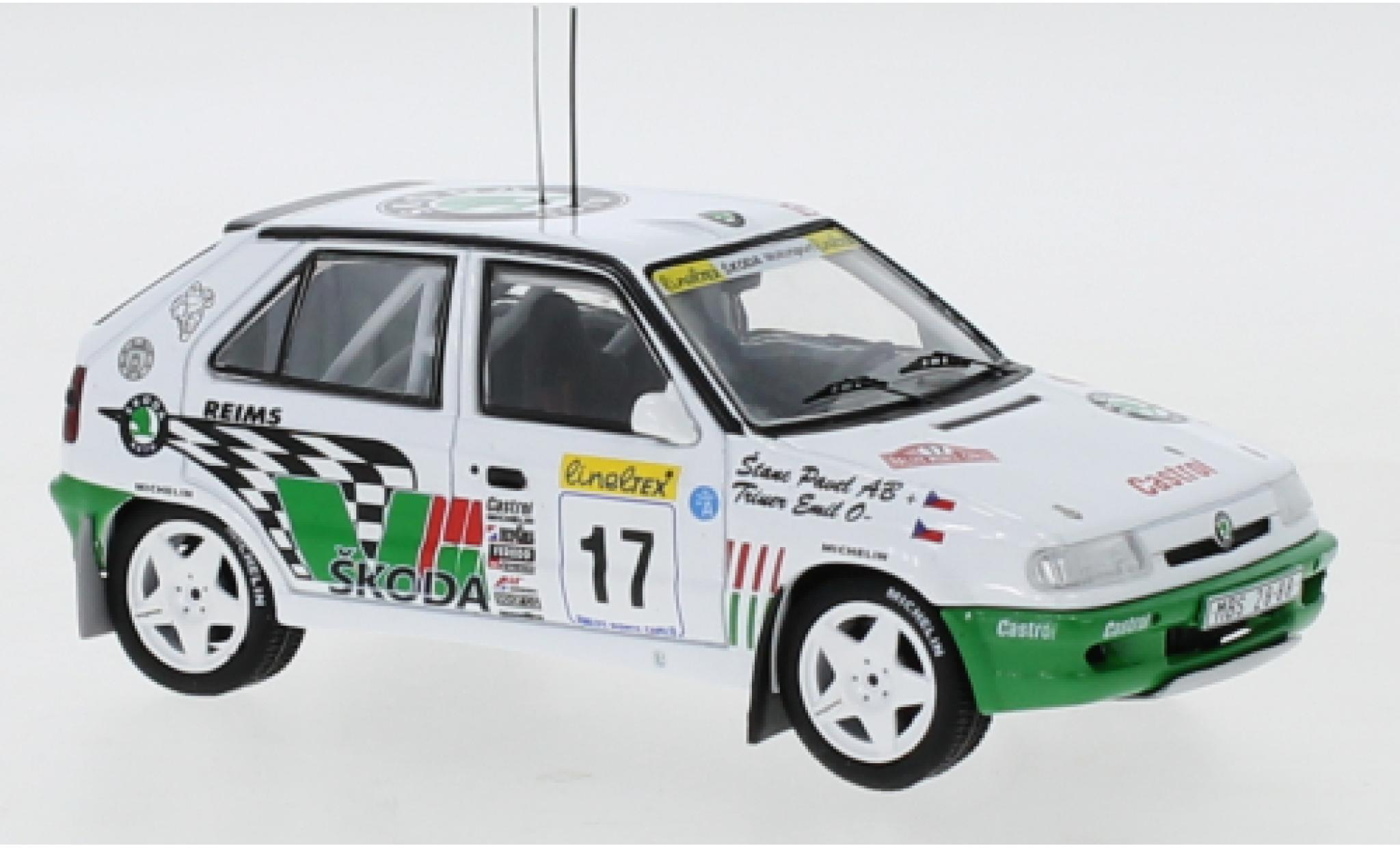 Skoda Felicia 1/43 IXO Kit Car No.17 Rally Monte Carlo 1996 E.Triner/P.Stanc diecast model cars
