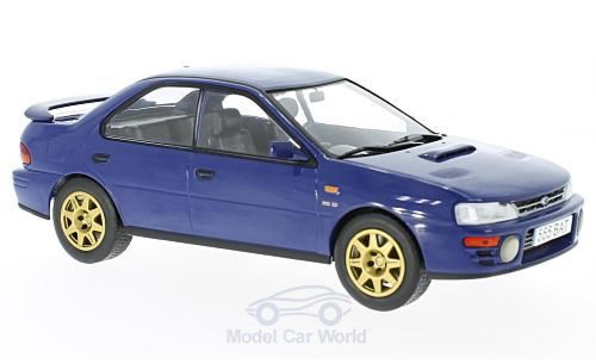 Subaru Impreza WRX 1/18 IXO WRX blue RHD 1995 diecast model cars