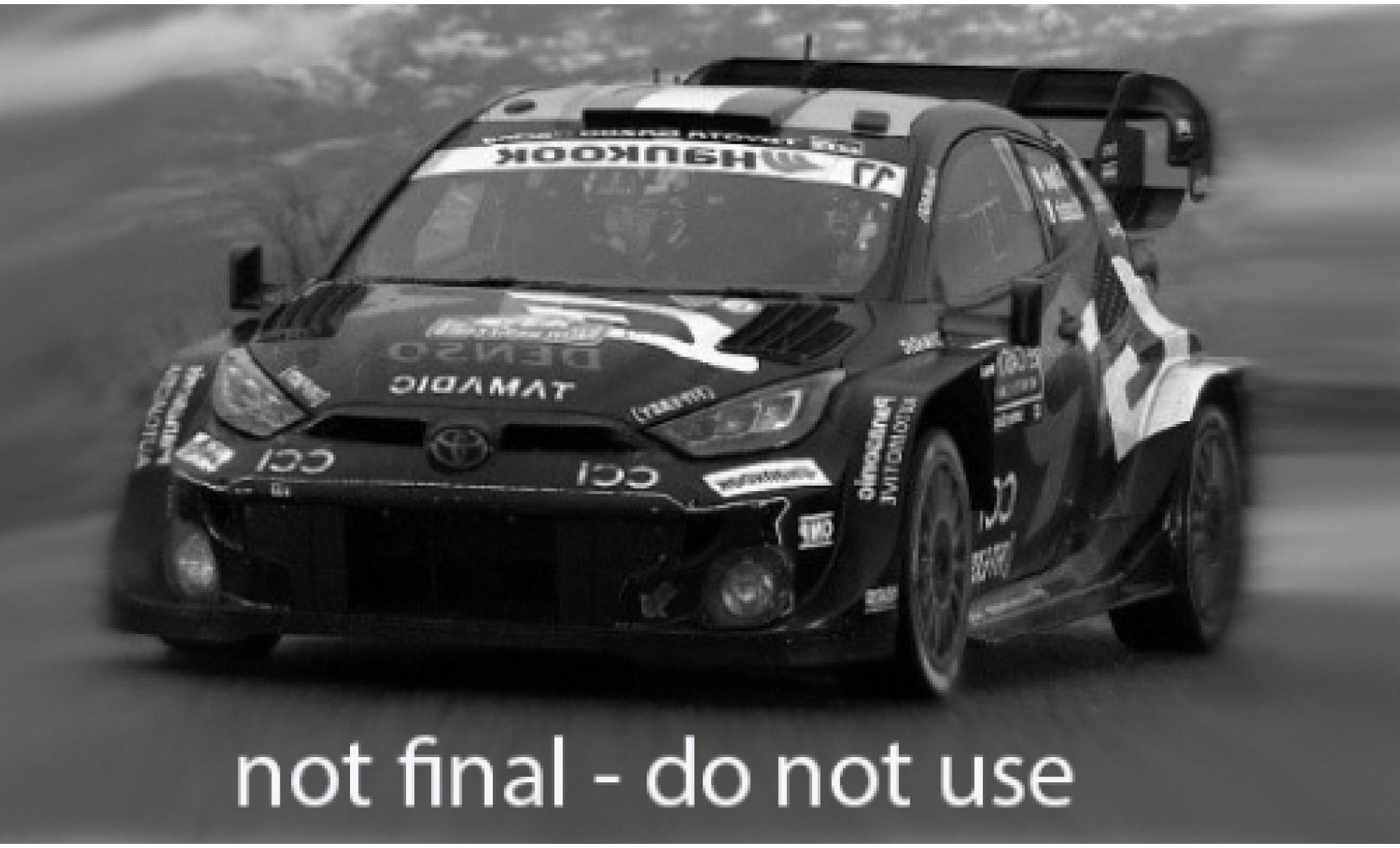 Toyota Yaris 1/43 IXO GR Rally1 WRC Rally Monte Carlo 2025 #17 1:43 diecast model cars