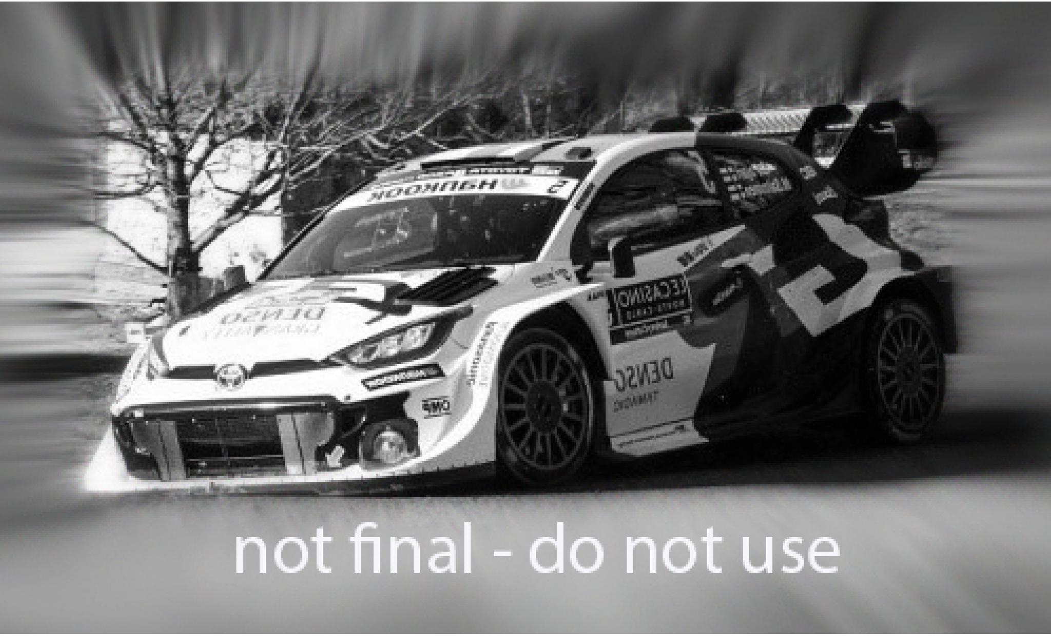 Toyota Yaris 1/43 IXO GR Rally1 WRC Rally Monte Carlo 2025 #5 1:43 diecast model cars