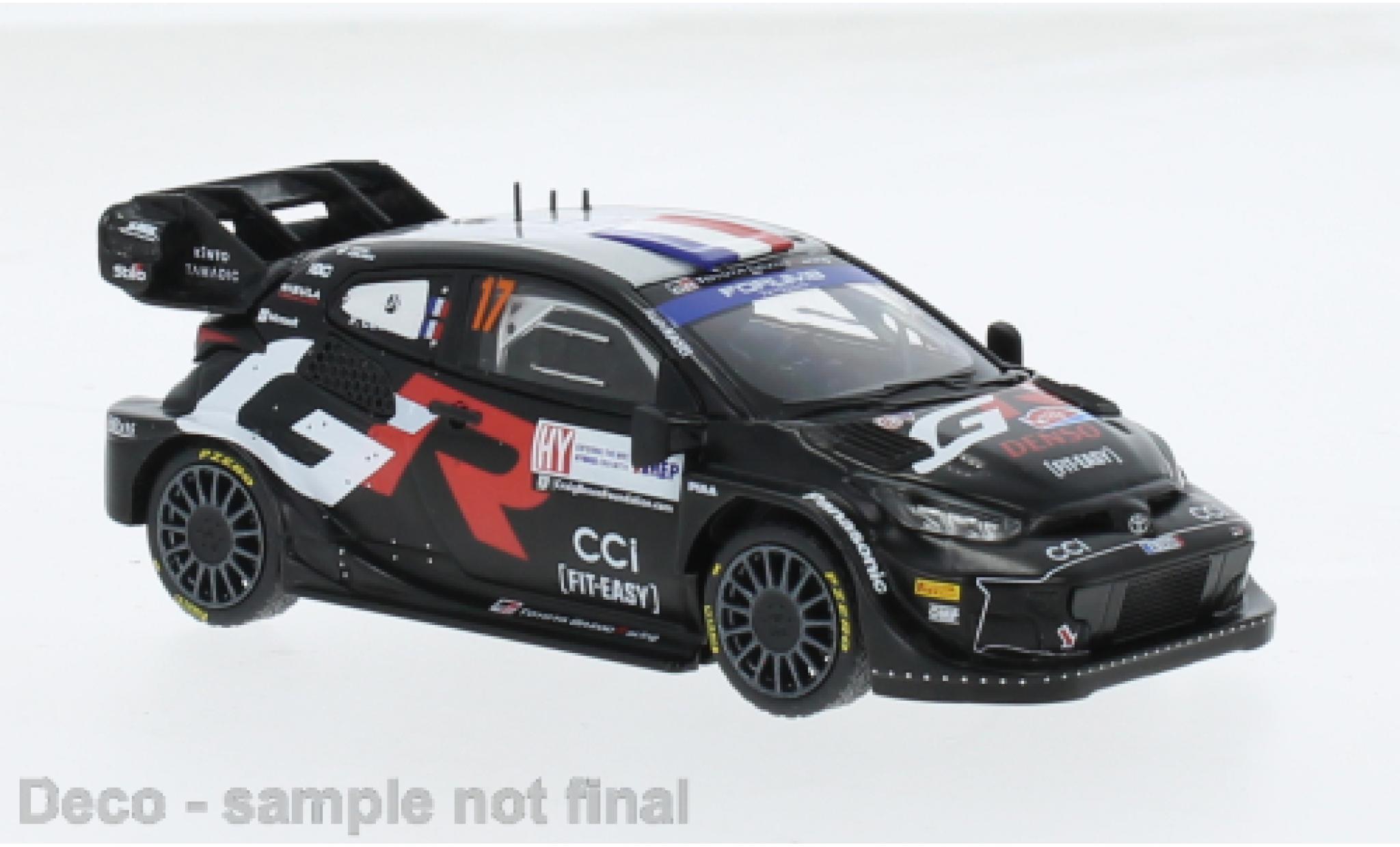Toyota Yaris 1/43 IXO Rally 1 No.17 WRC Rally Croatia 2024 1:43 diecast model cars