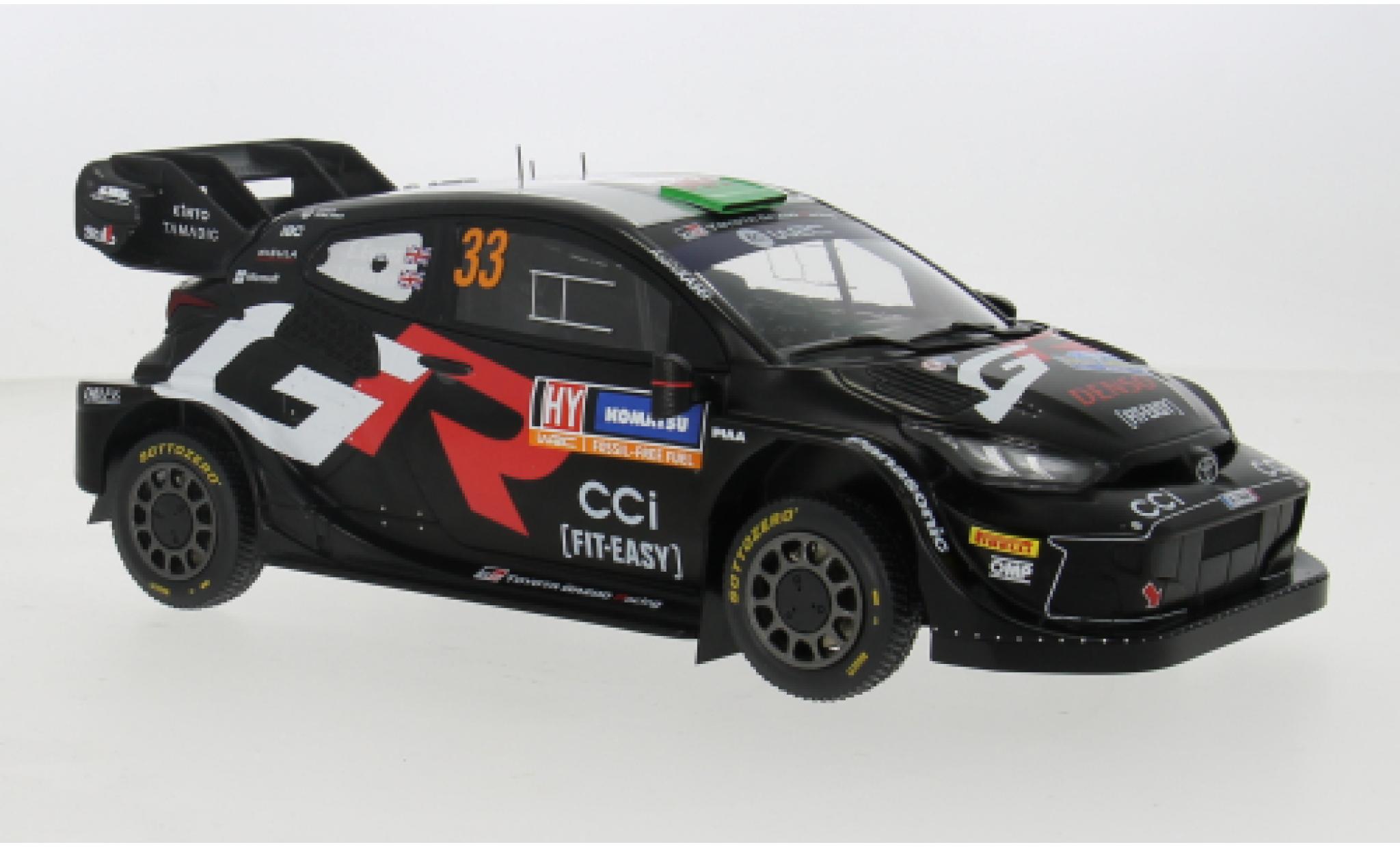 Toyota Yaris 1/18 IXO Rally 1 No.33 WRC Rally Schweden 2024 1:18 diecast model cars