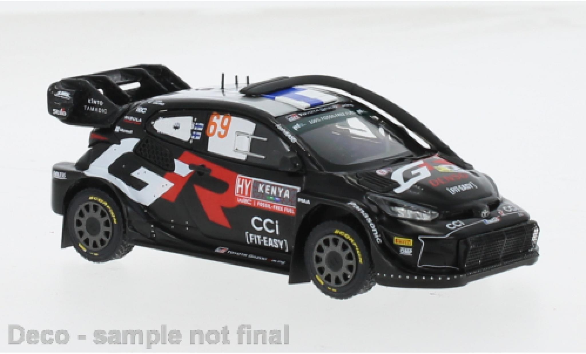 Toyota Yaris 1/43 IXO Rally 1 No.69 WRC Safari Rally Kenia 2024 1:43 diecast model cars