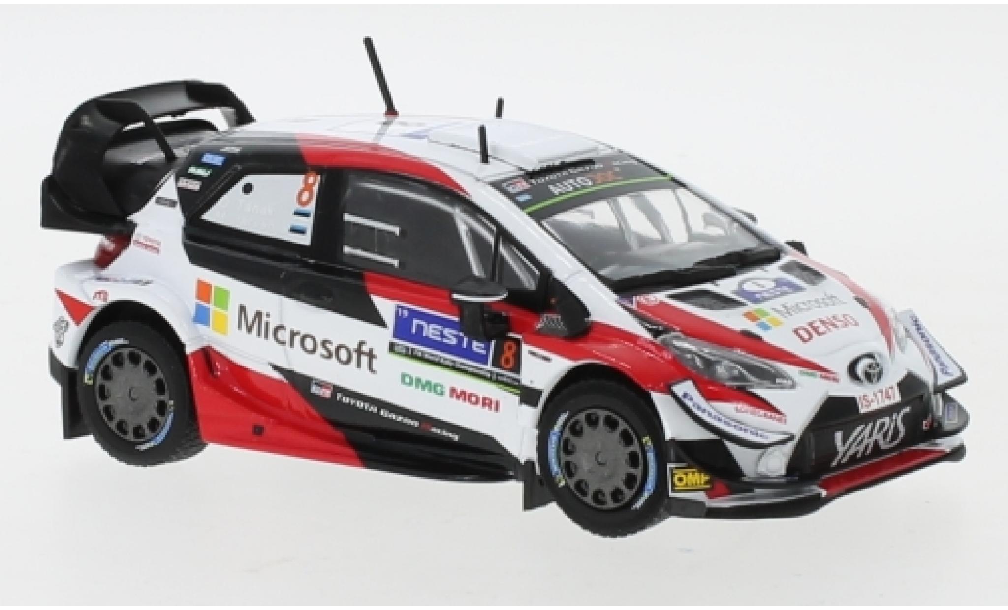 Toyota Yaris 1/43 IXO WRC No.8 Rally WM Rally Finnland 2019 O.T&auml;nak/M.J&auml;rveoja diecast model cars