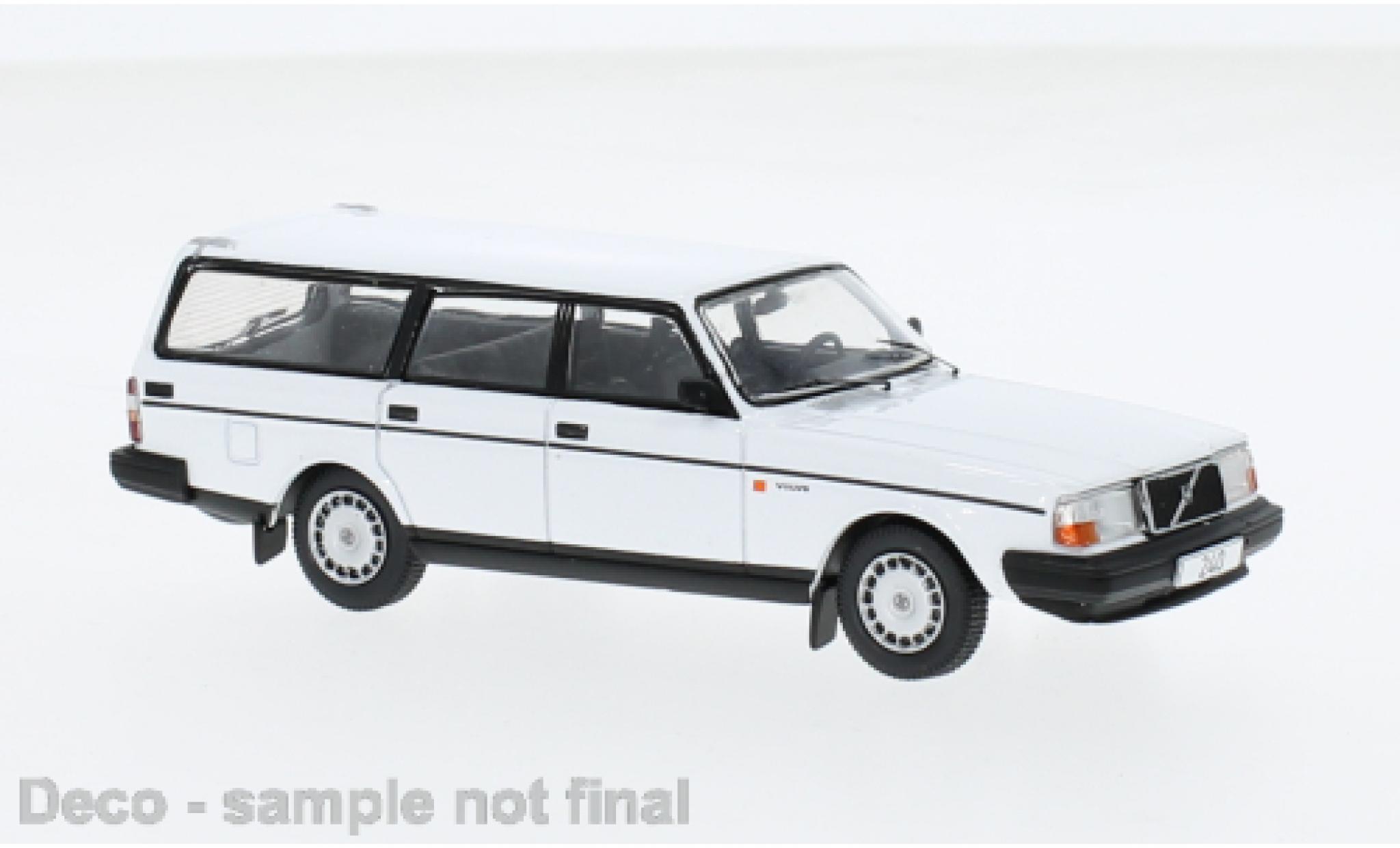 Volvo 240 1/43 IXO GL white 1988 1:43 diecast model cars