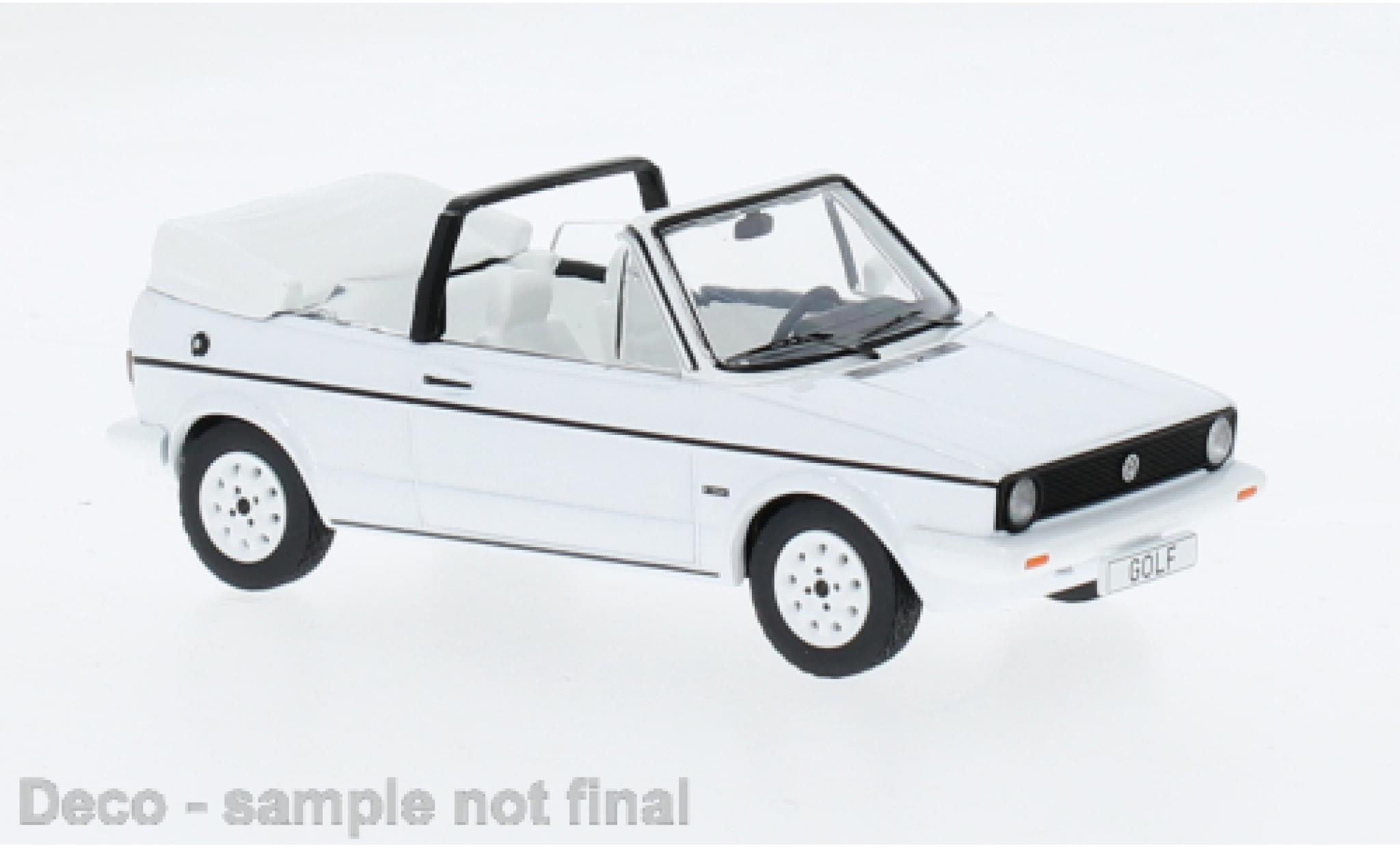 Volkswagen Golf 1/43 IXO MK I white 1981 1:43 diecast model cars