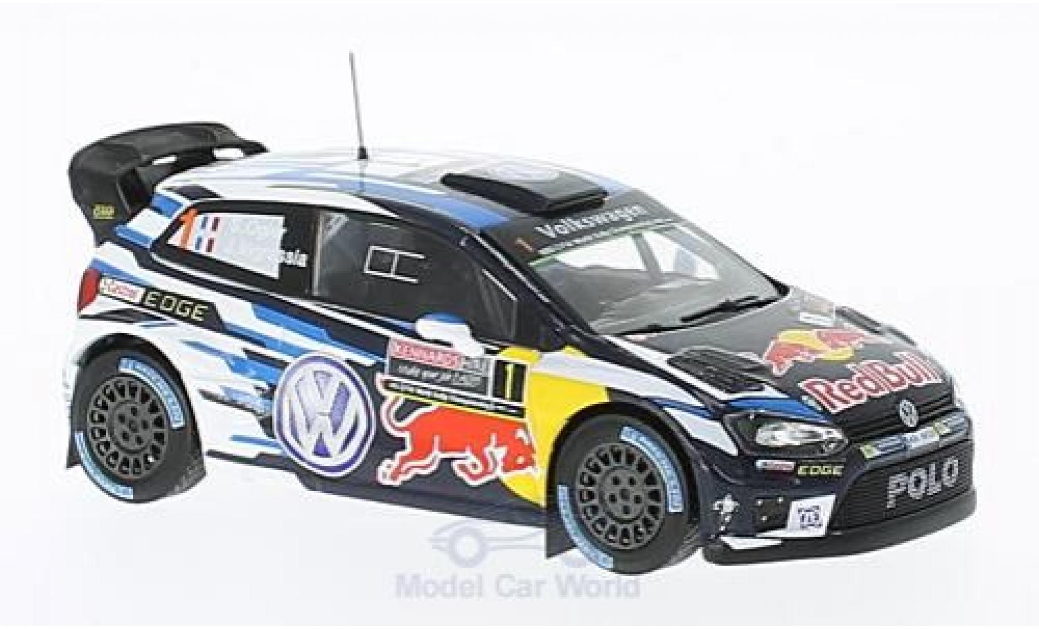 Volkswagen Polo 1/43 IXO R WRC No.1 Motorsport Red Bull Rally WM Rally Australien 2016 S.Ogier/J.Ingrassia diecast model cars