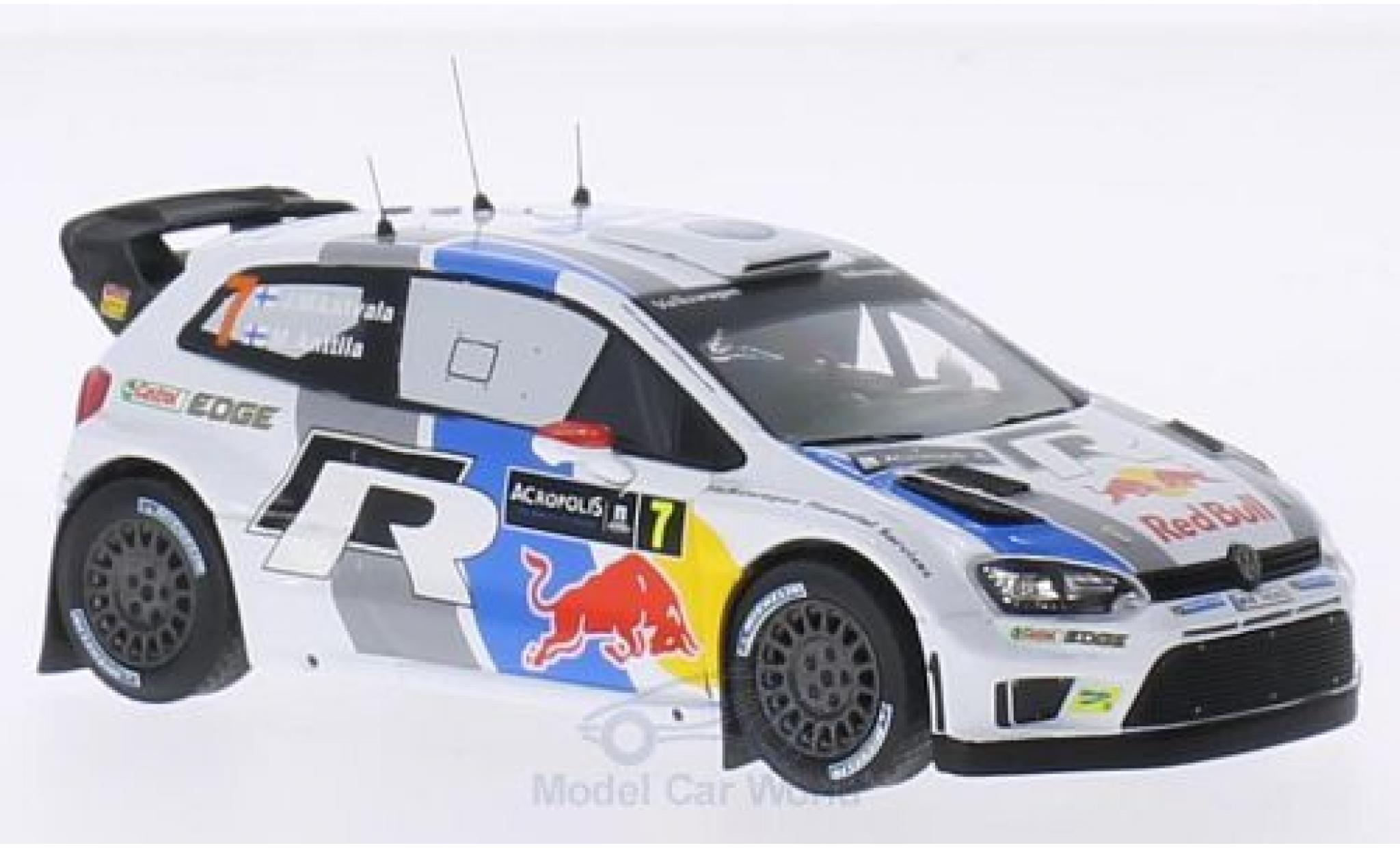 Volkswagen Polo 1/43 IXO R WRC No.7 Red Bull Rally WM Rally Acropolis 2013 J-M.Latvala/M.Anttila diecast model cars