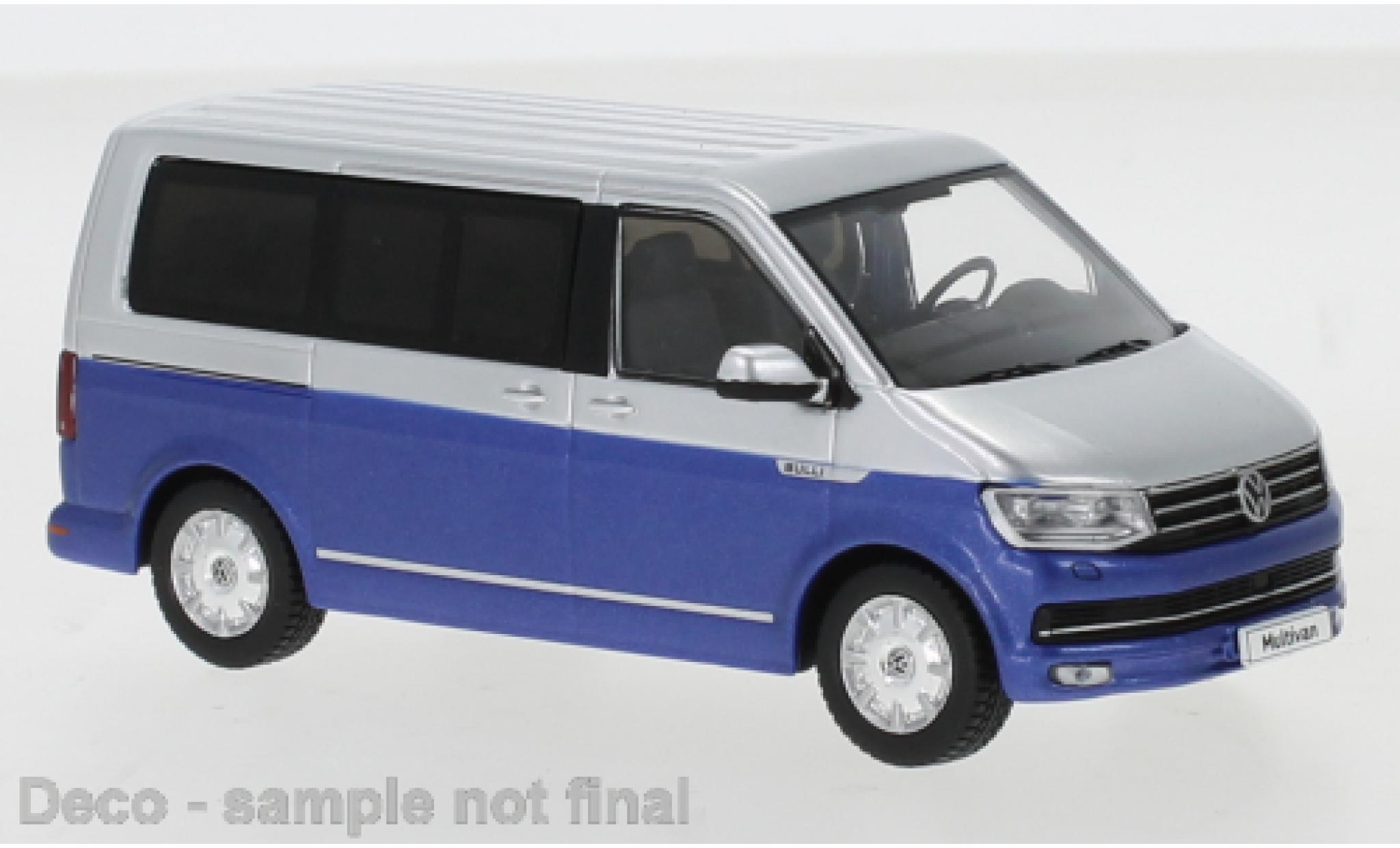 Volkswagen T6 1/43 IXO Multivan grey/blue 2017 diecast model cars