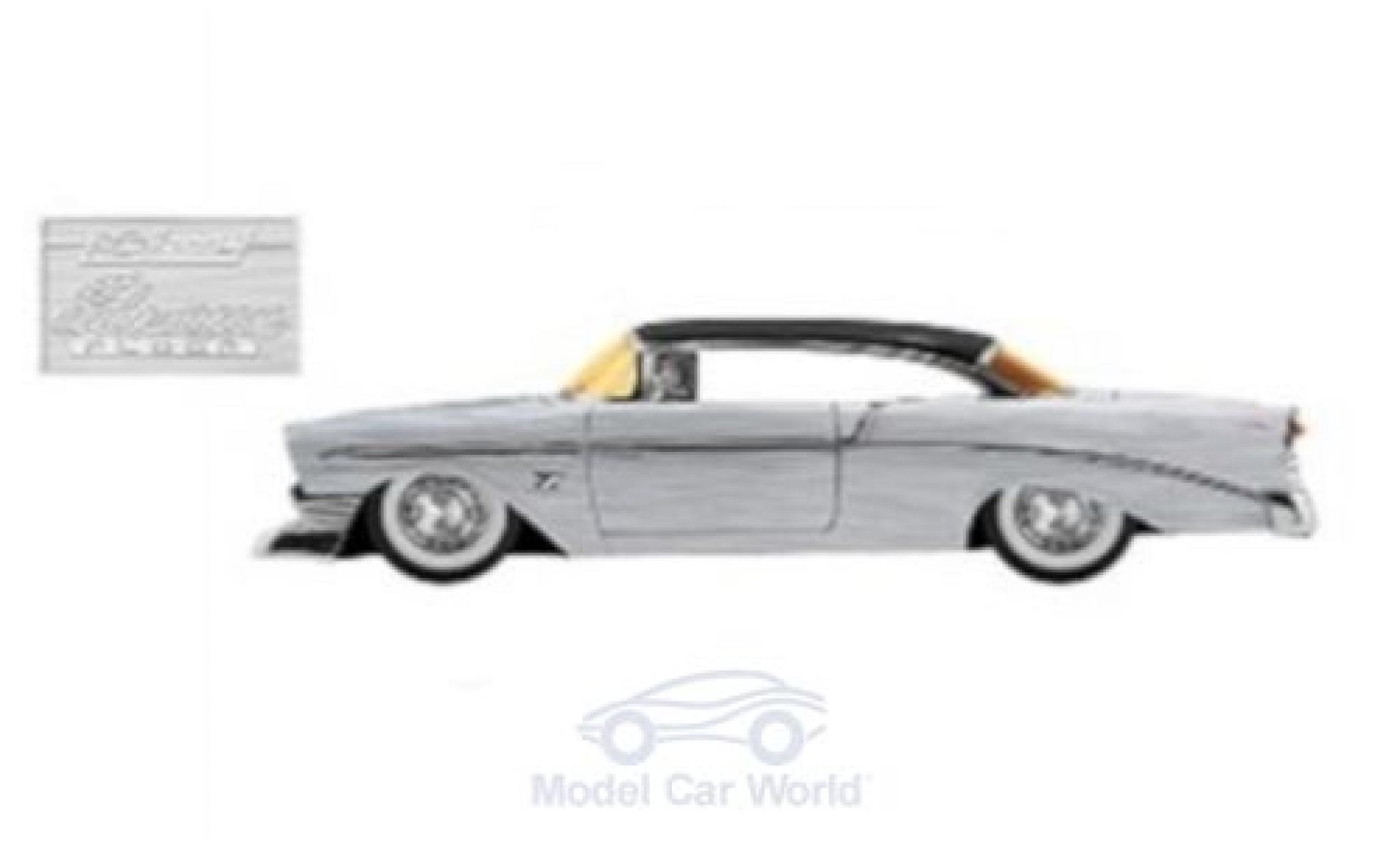 Chevrolet Bel Air 1/24 Jada Toys grey/black 1956 diecast model cars