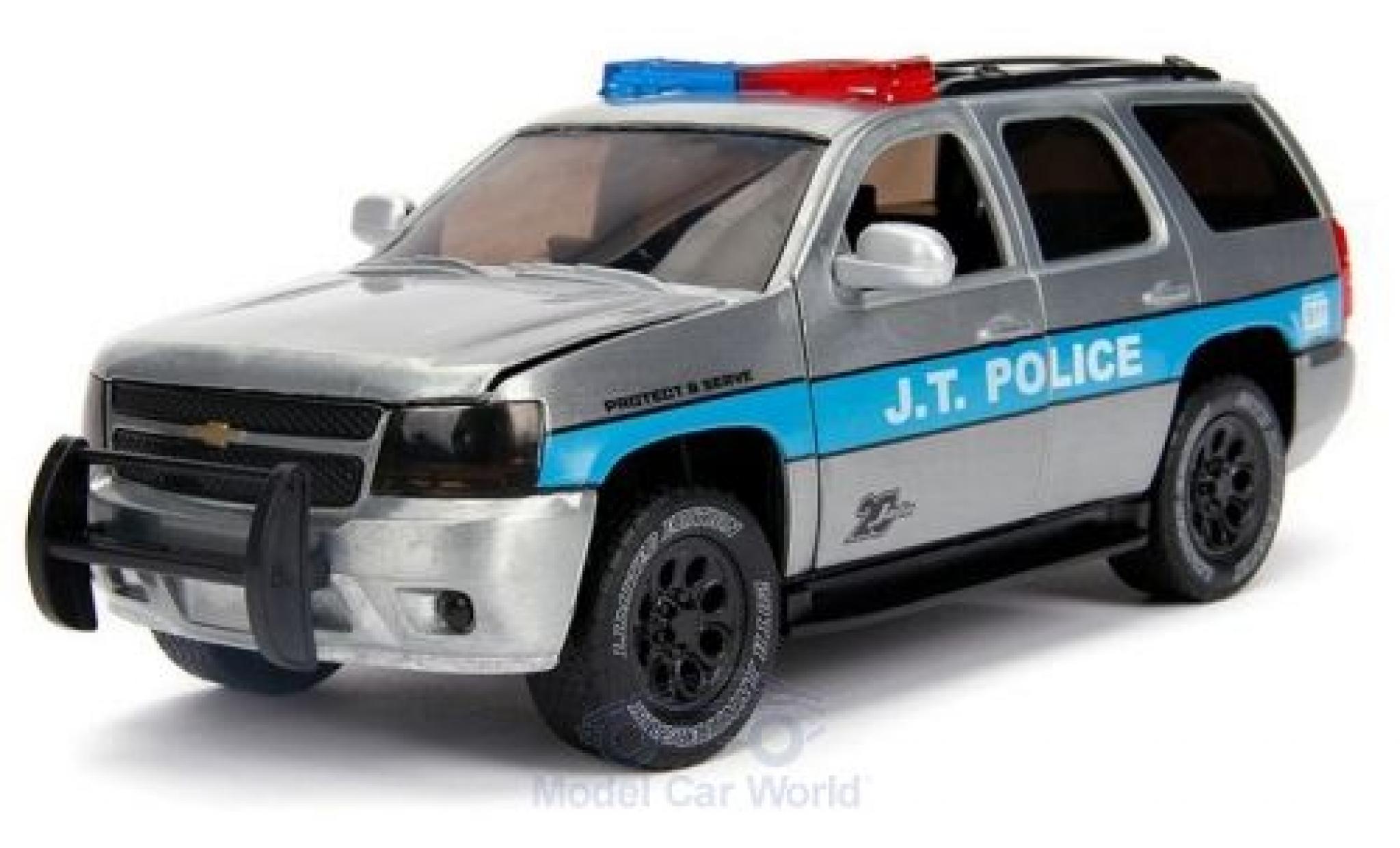 Chevrolet Tahoe 1/24 Jada Toys grey/blue J.T.Police 2010 diecast model cars