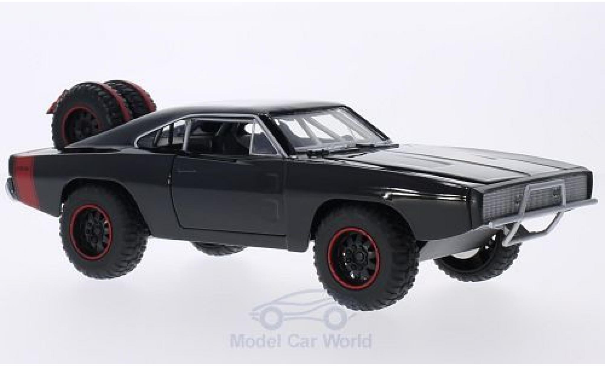 Dodge Charger 1/24 Jada Toys R/T Off Road black/red Fast & Furious 1970 Doms Offroad diecast model cars
