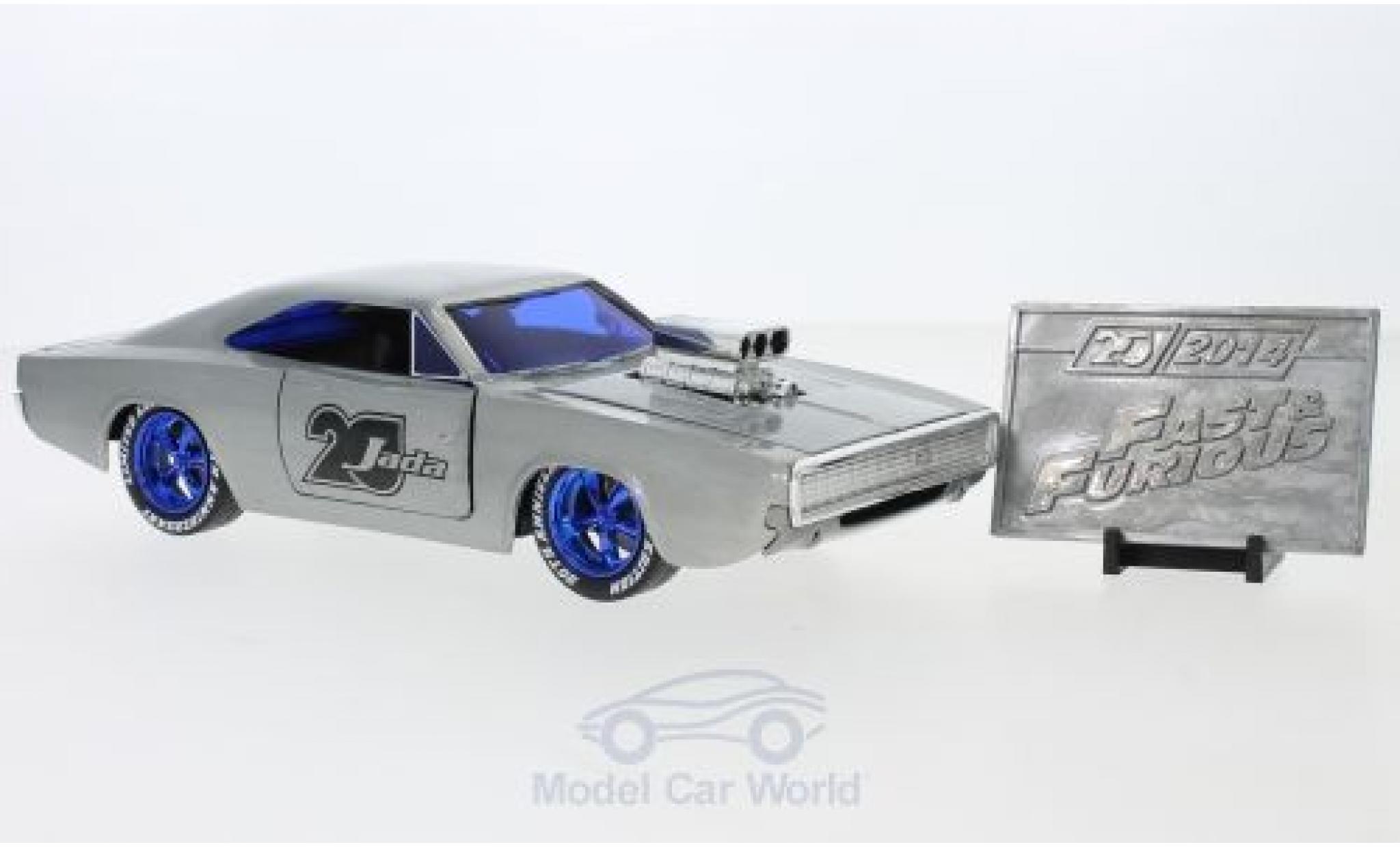Dodge Charger 1/24 Jada Toys R/T grey 1970 diecast model cars