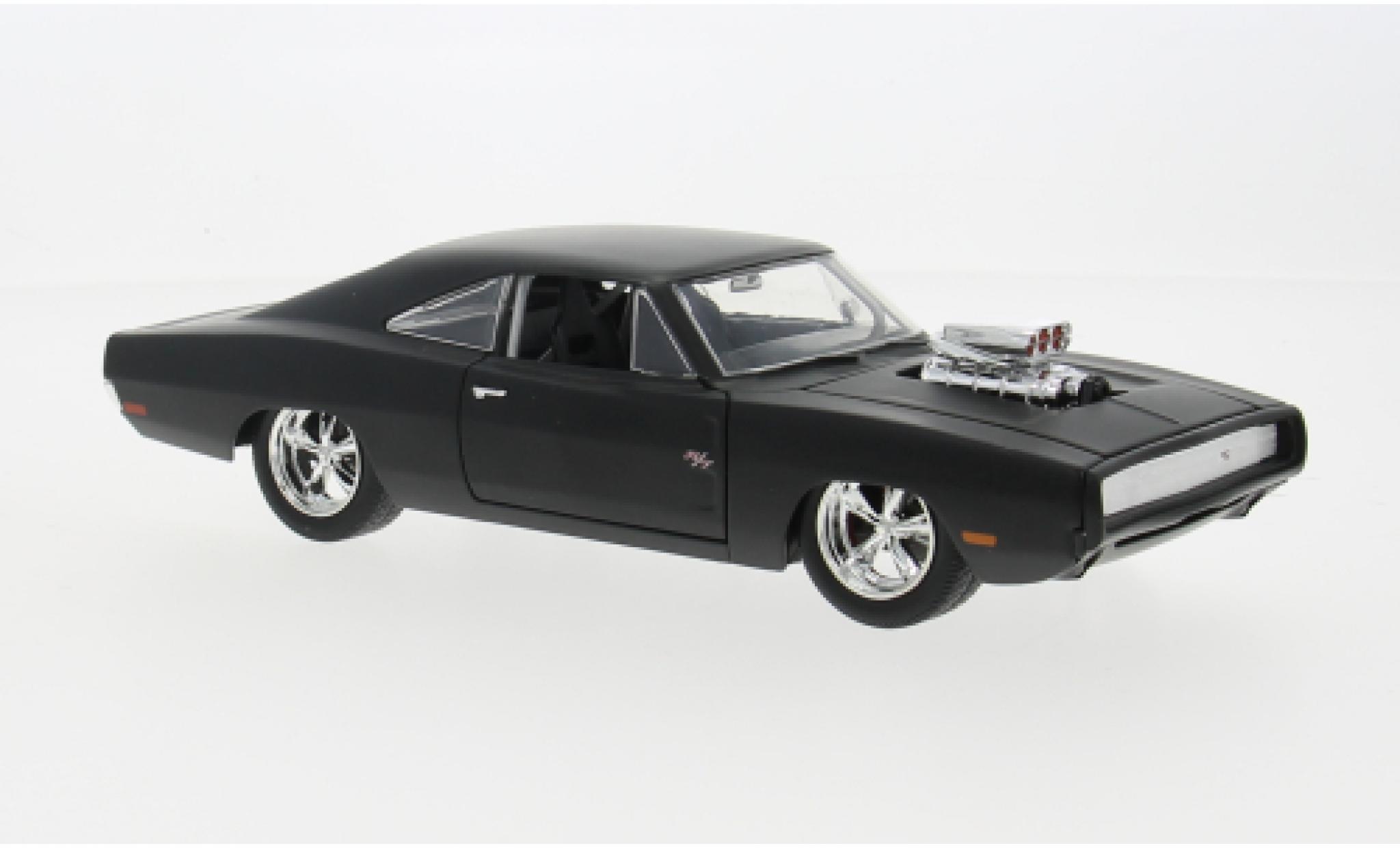 Dodge Charger 1/24 Jada Toys Jada R/T Tuning black 1970 Fast &amp; Furious 1:24 diecast model cars