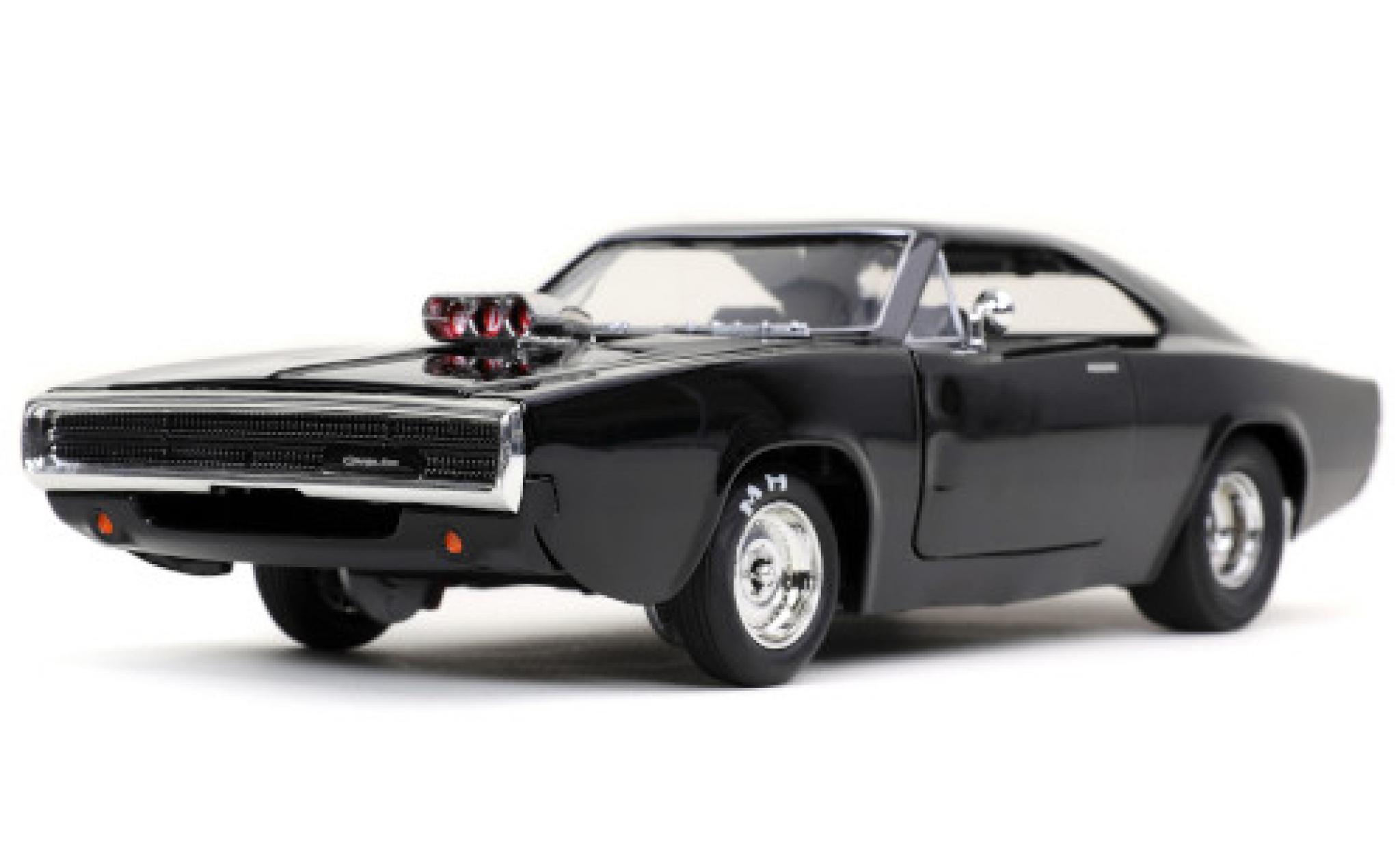 Dodge Charger 1/24 Jada Toys Tuning black Fast & Furious diecast model cars