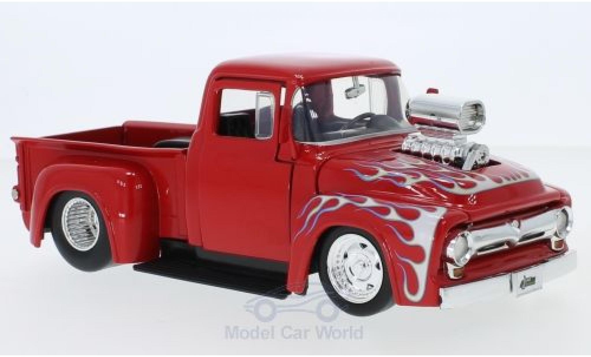 Ford F-1 1/24 Jada Toys 00 red/Dekor 1956 diecast model cars