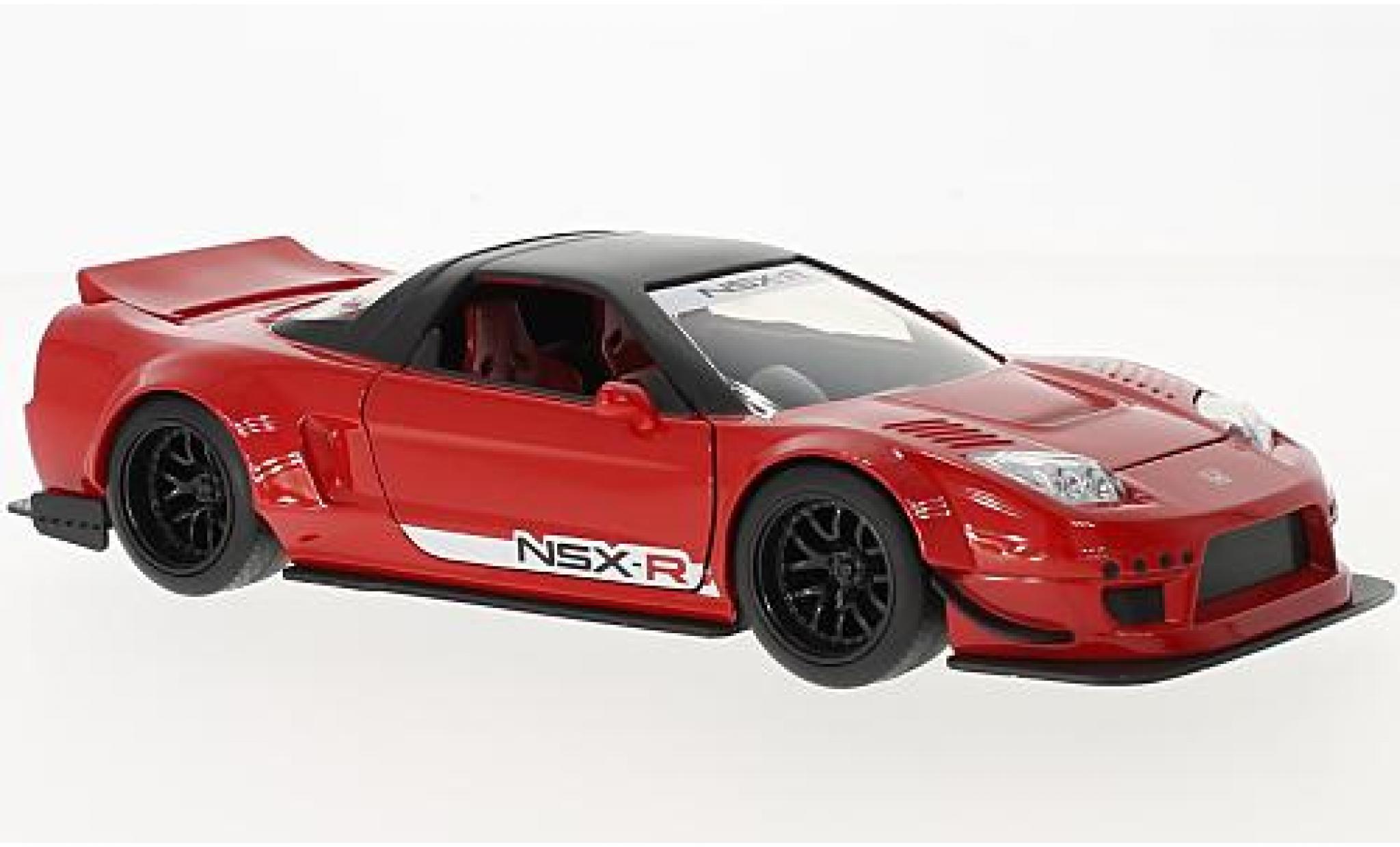 Honda NSX 1/24 Jada Toys Type-R red/black RHD 2002 Japan Spec - Widebody diecast model cars
