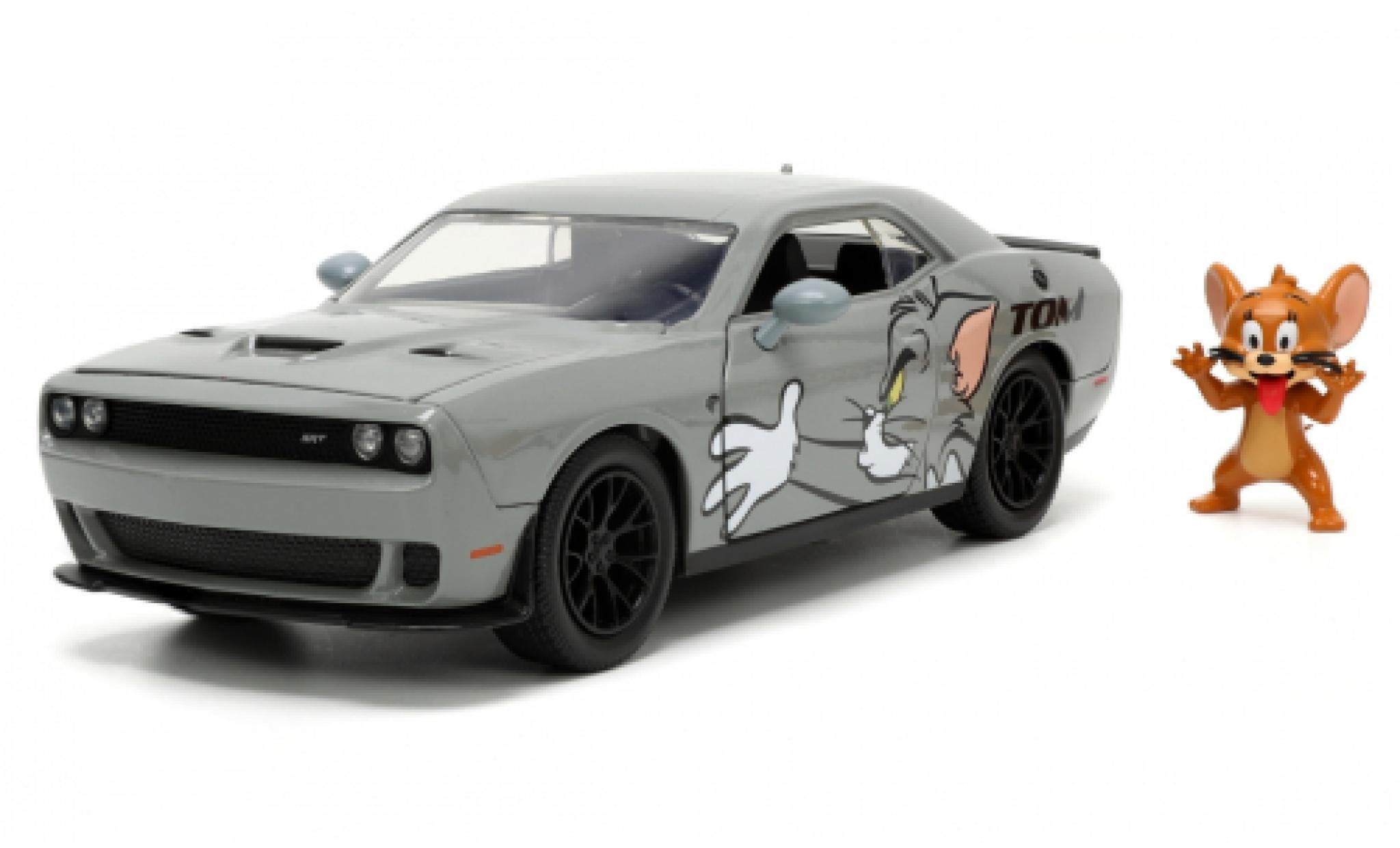 Dodge Challenger 1/24 Jada Toys Jada SRT Hellcat Tom & Jerry 2015 diecast model cars