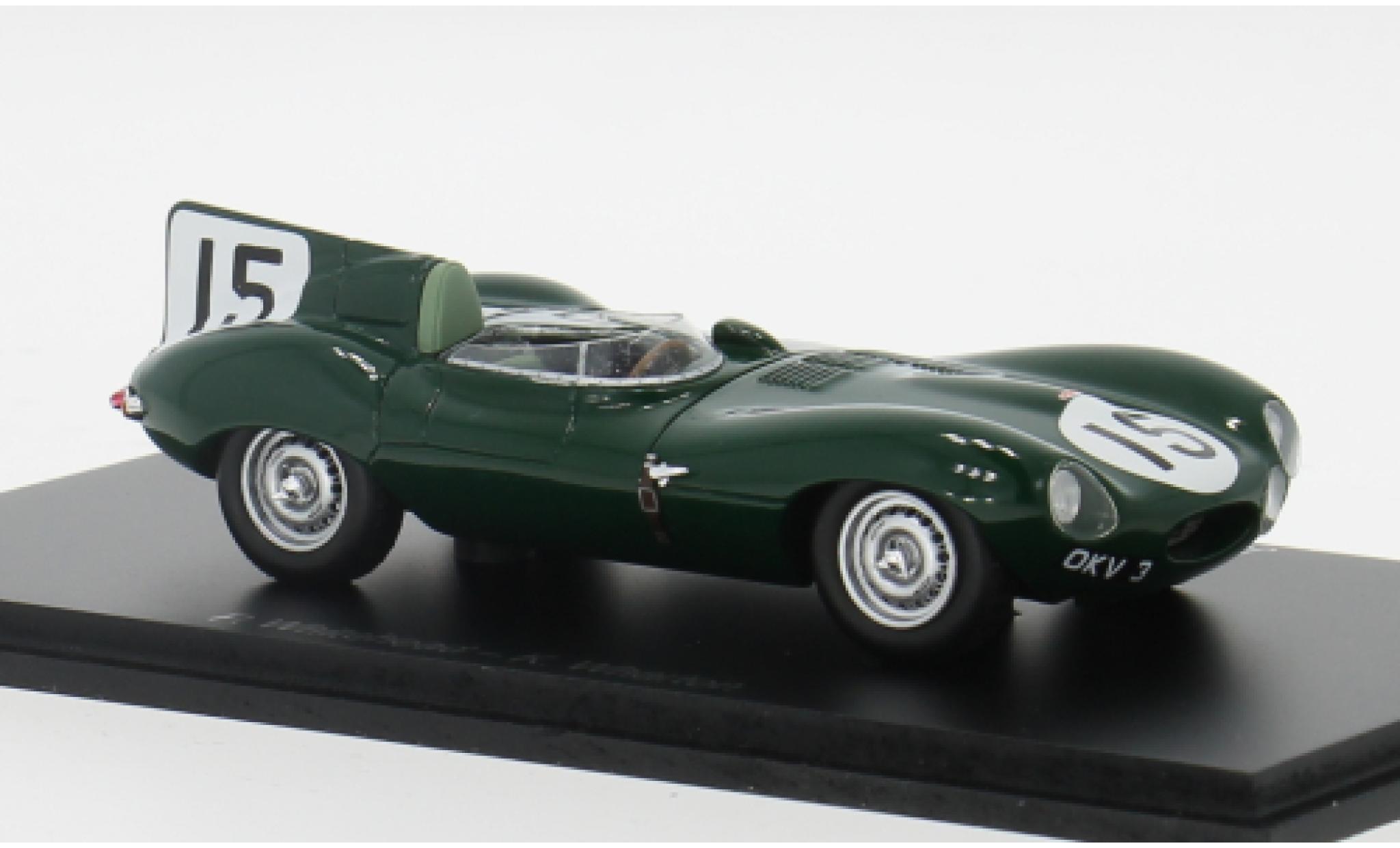 Jaguar D-Type 1/43 Spark 24h Le Mans 1954 #15 P.Whitehead/K.Wharton 1:43 diecast model cars