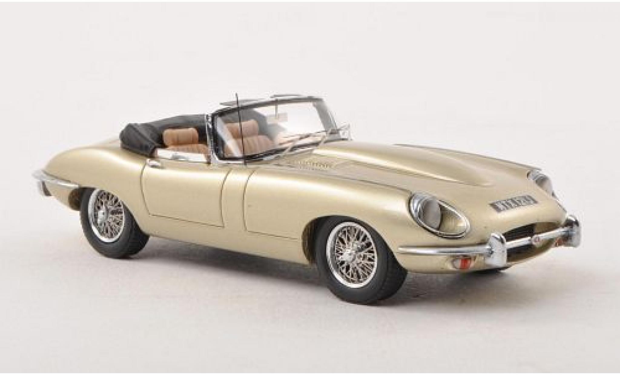 Jaguar E-Type 1/43 Matrix beige 1:43 diecast model cars