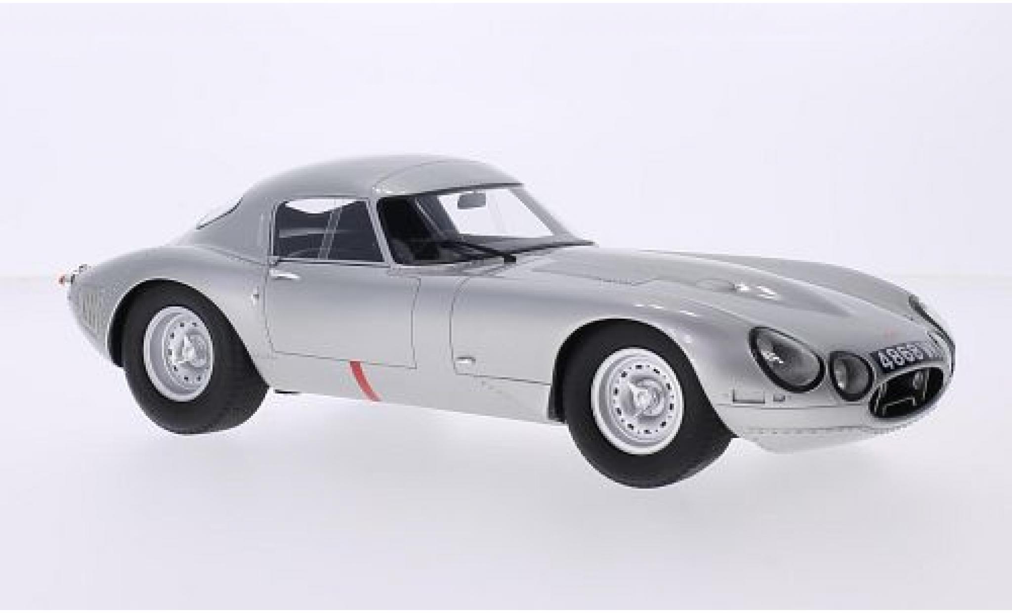 Jaguar E-Type 1/18 Cult Scale Models Low Dra silver Cult Scale Mo 1:18 diecast model cars