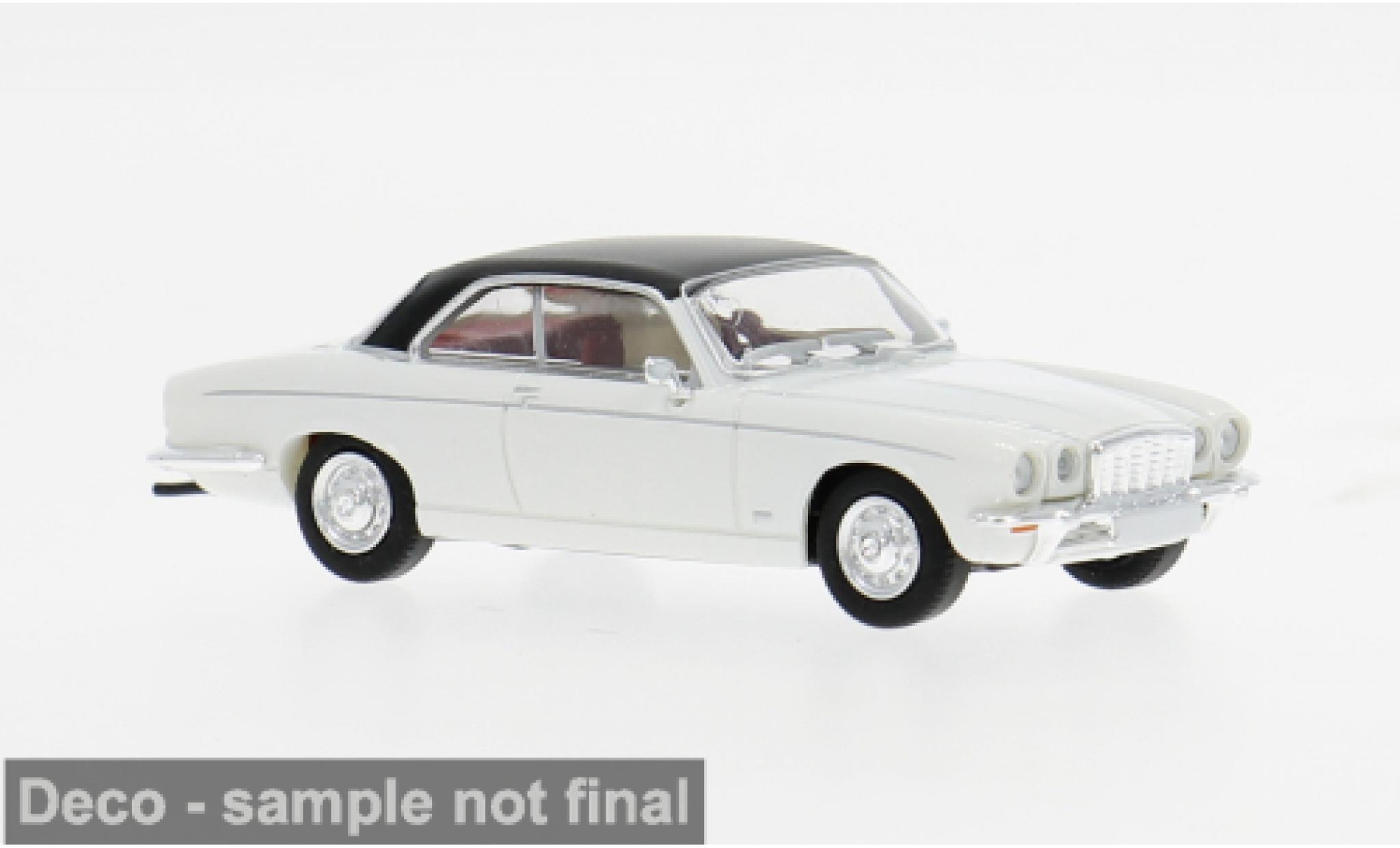 Jaguar XJ 1/87 PCX87 -C white/black 1973 1:87 diecast model cars