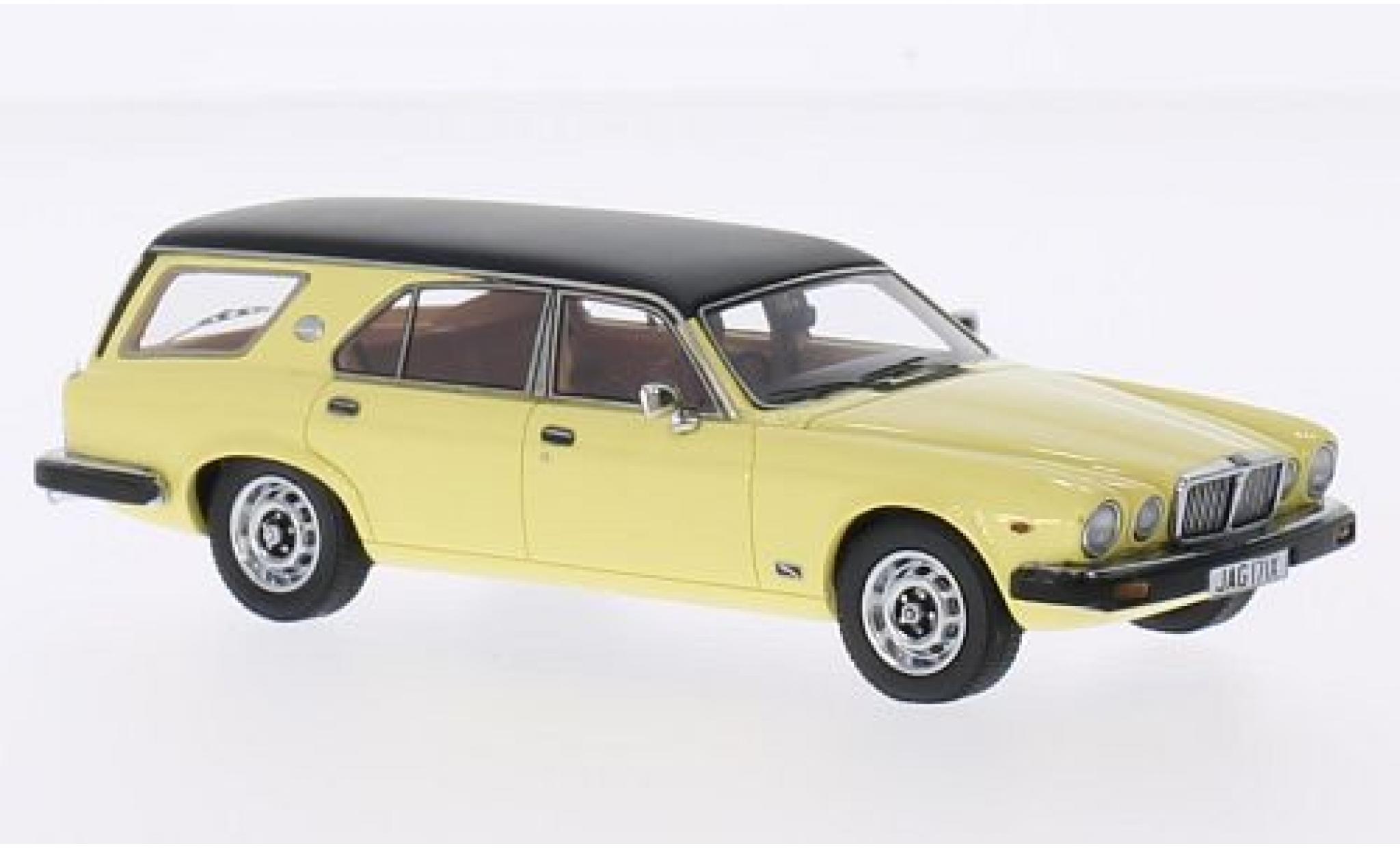 Jaguar XJ 1/43 Matrix SIII yellow 1:43 diecast model cars