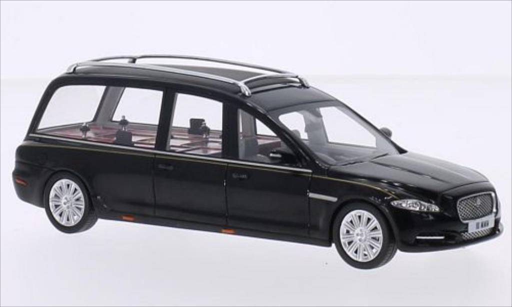 Jaguar XJ 1/43 GLM (X351) Hearse Wilcox black 2013 diecast model cars