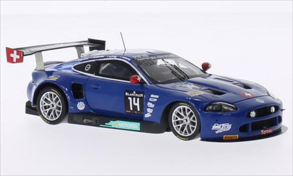 Jaguar XKR 1/43 Spark Emil Frey G3 No.14 Emil Frey Racing 24h Spa 2014 /J.Hirschi diecast model cars