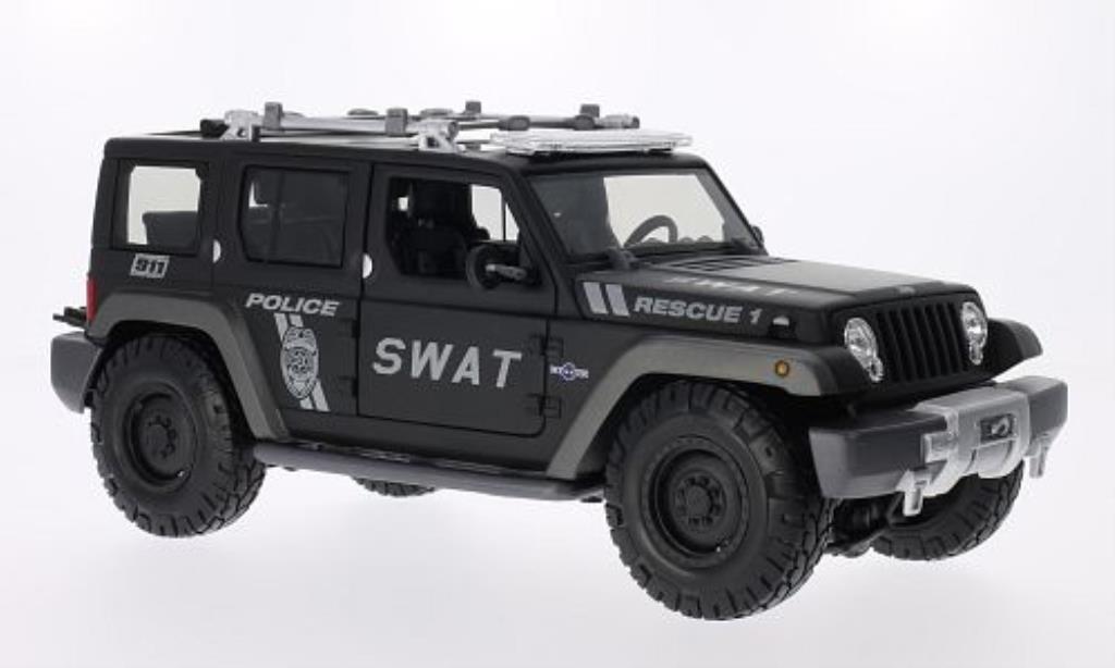 Jeep Rescue 1/18 Maisto Concept Police diecast model cars