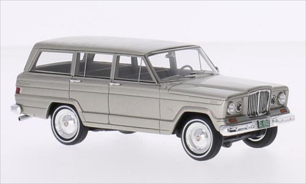 Jeep Wagoneer 1/43 GLM metallic beige 1962 diecast model cars