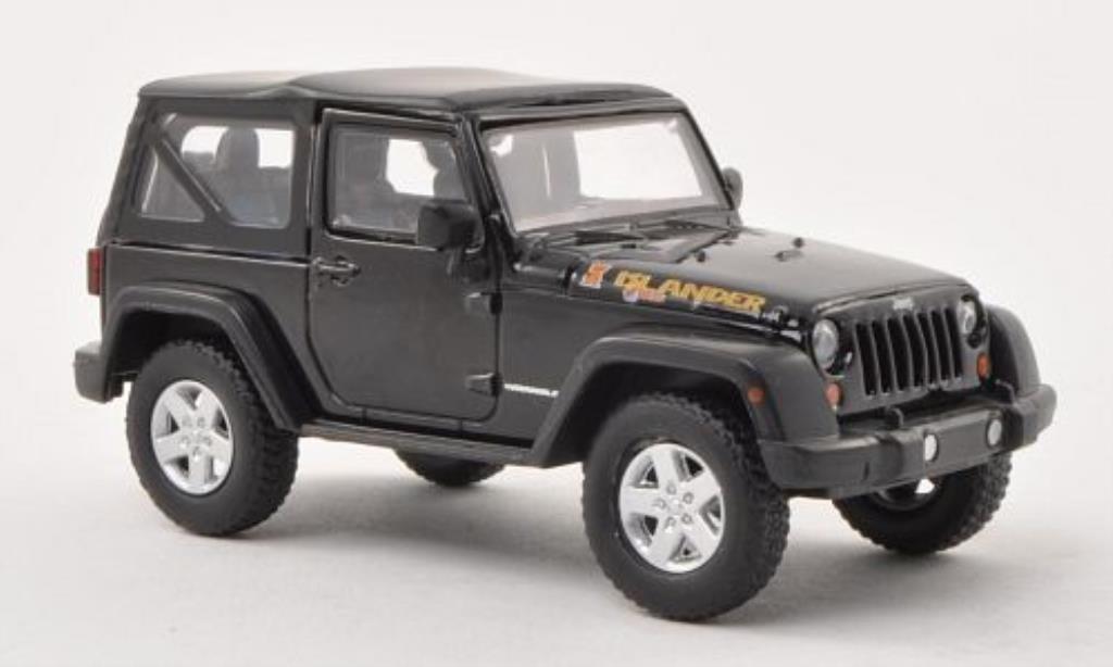 Jeep Wrangler 1/43 Greenlight Islander Edition black 2010 diecast model cars