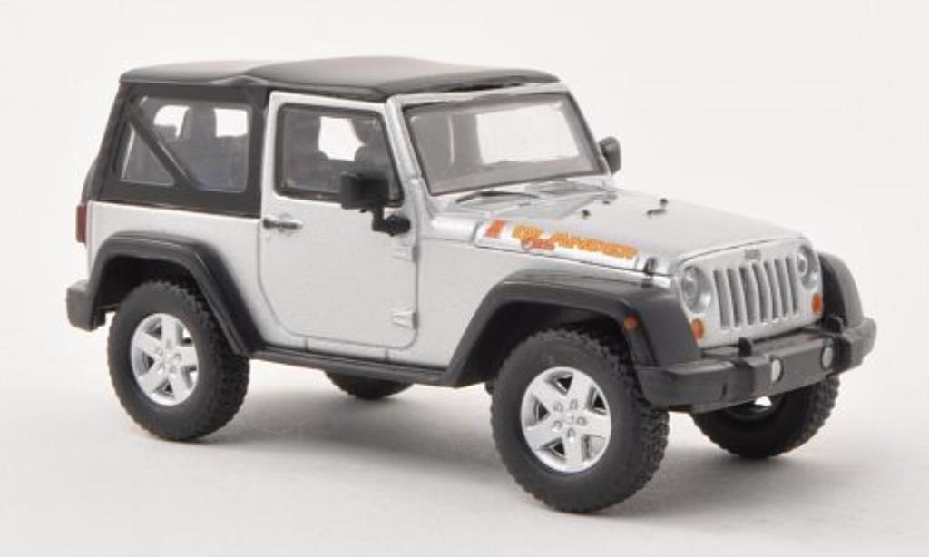 Jeep Wrangler 1/43 Greenlight Islander Edition grey 2010 diecast model cars